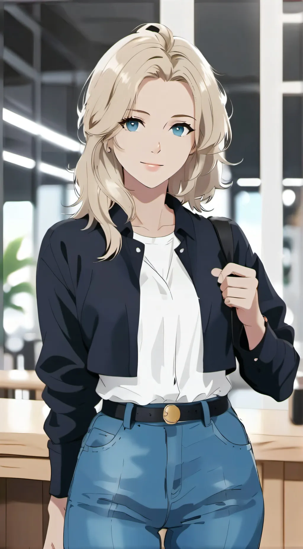 ai character: Cath background
