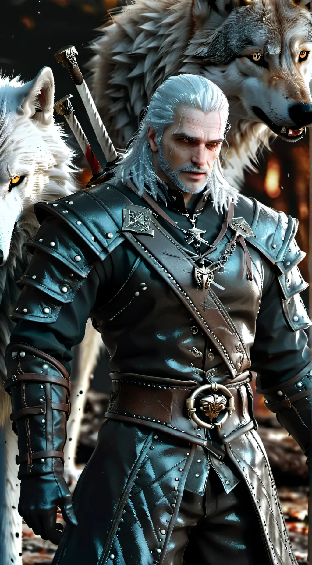 ai character: Geralt von Riva background