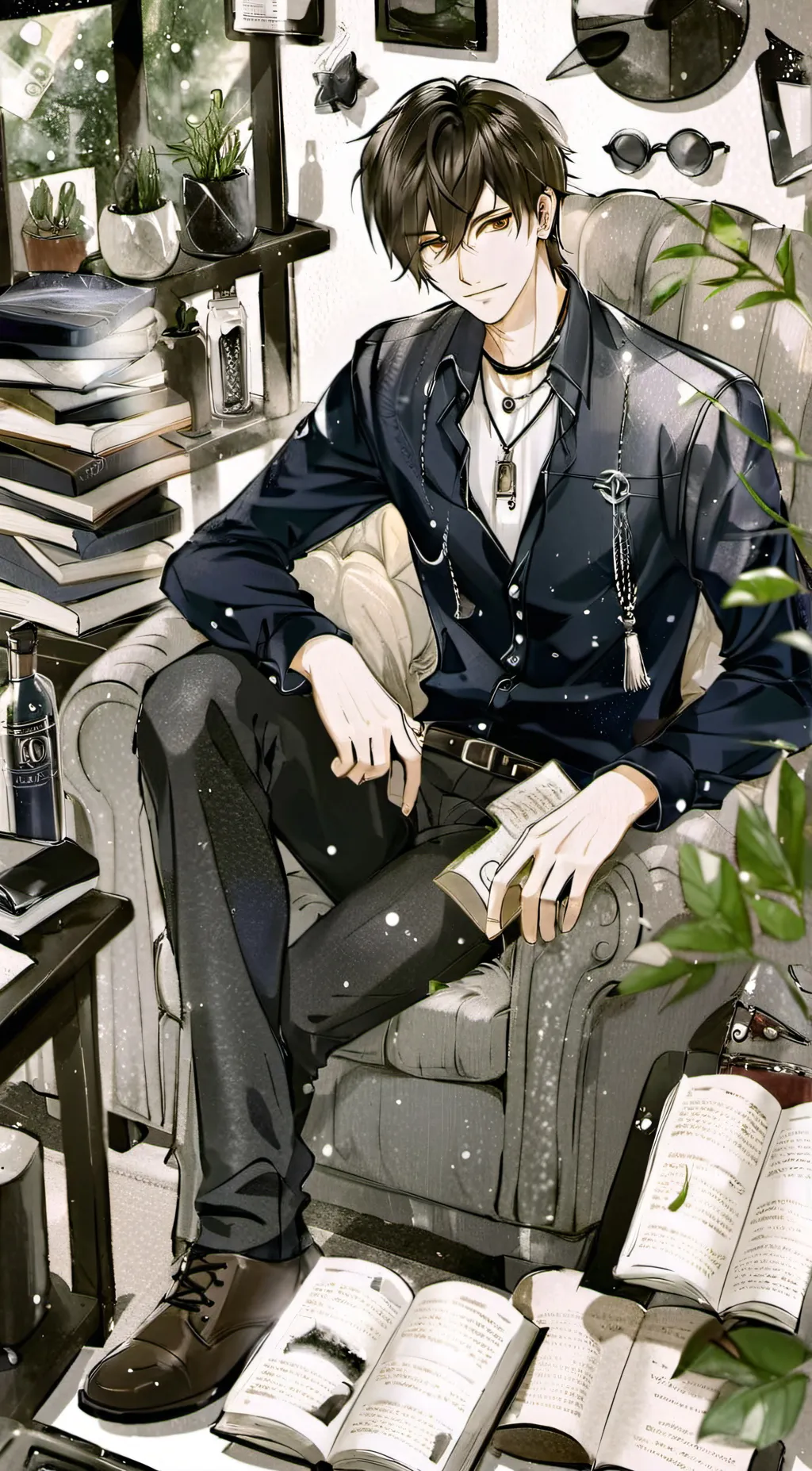 ai character: Levi background