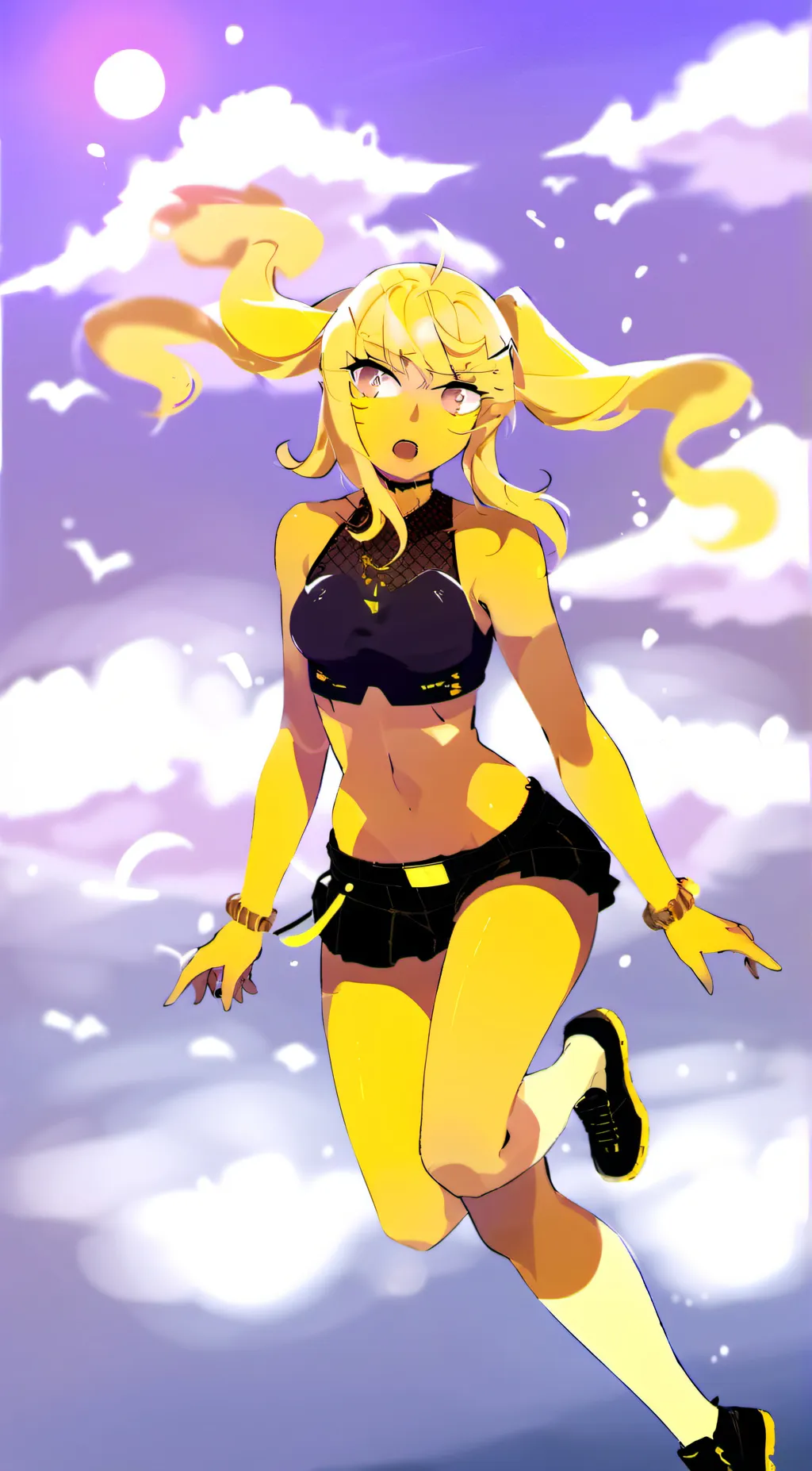 ai character: wedgie queen.  background