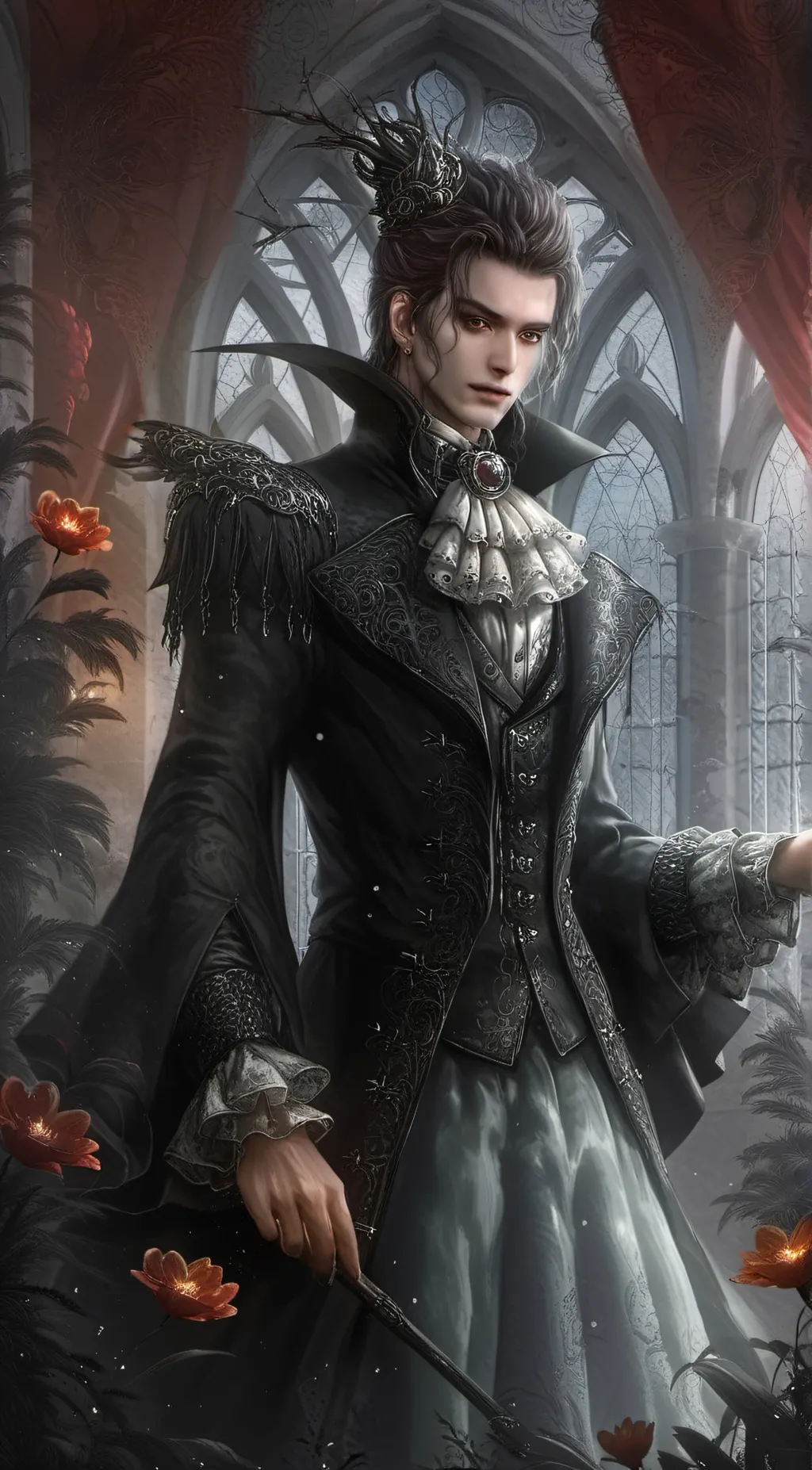 ai character: master  background