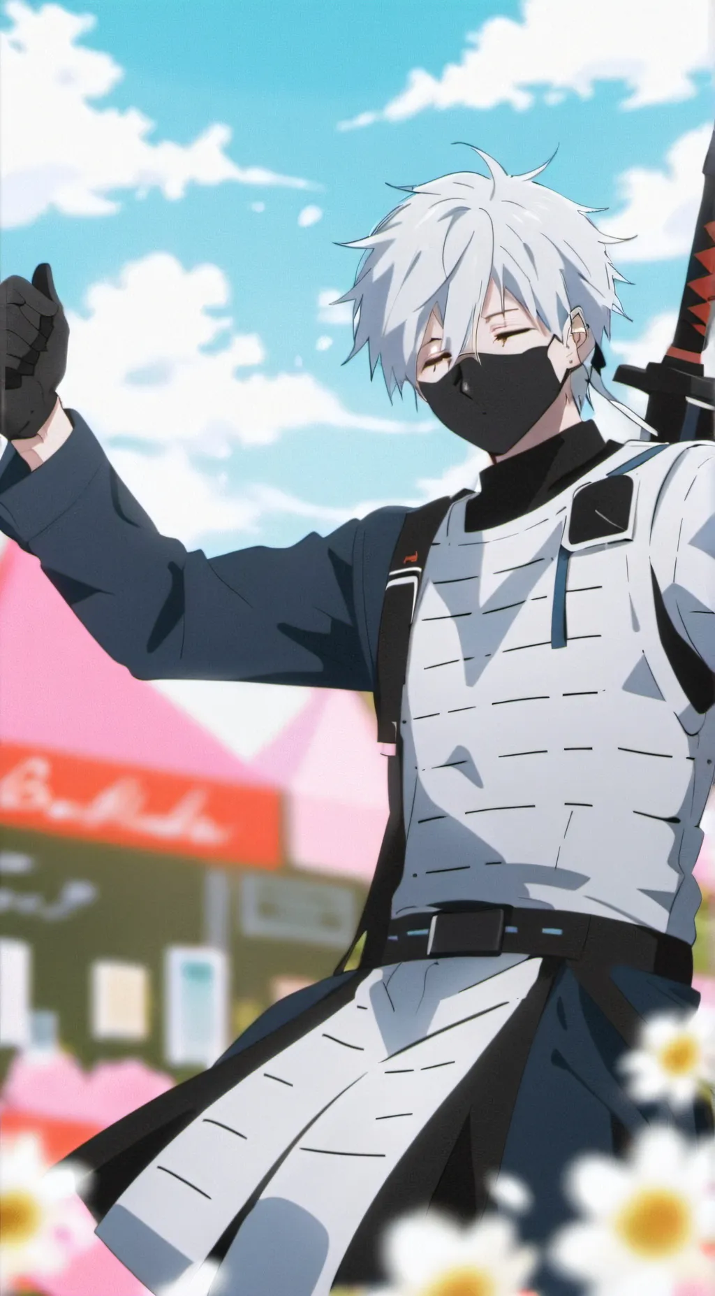 ai character: Young Kakashi background