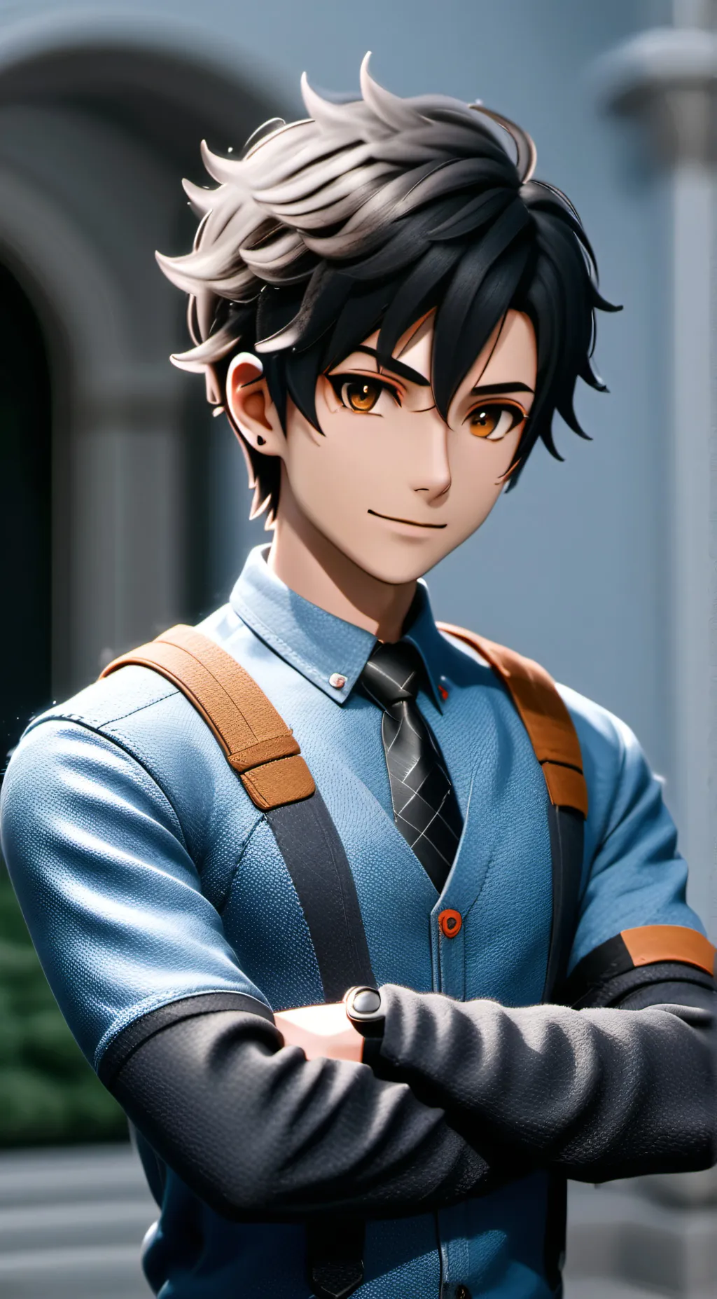 ai character: Christopher/bully  background