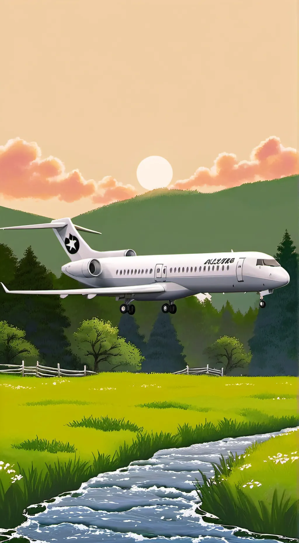 ai character: Spanair 5022 background