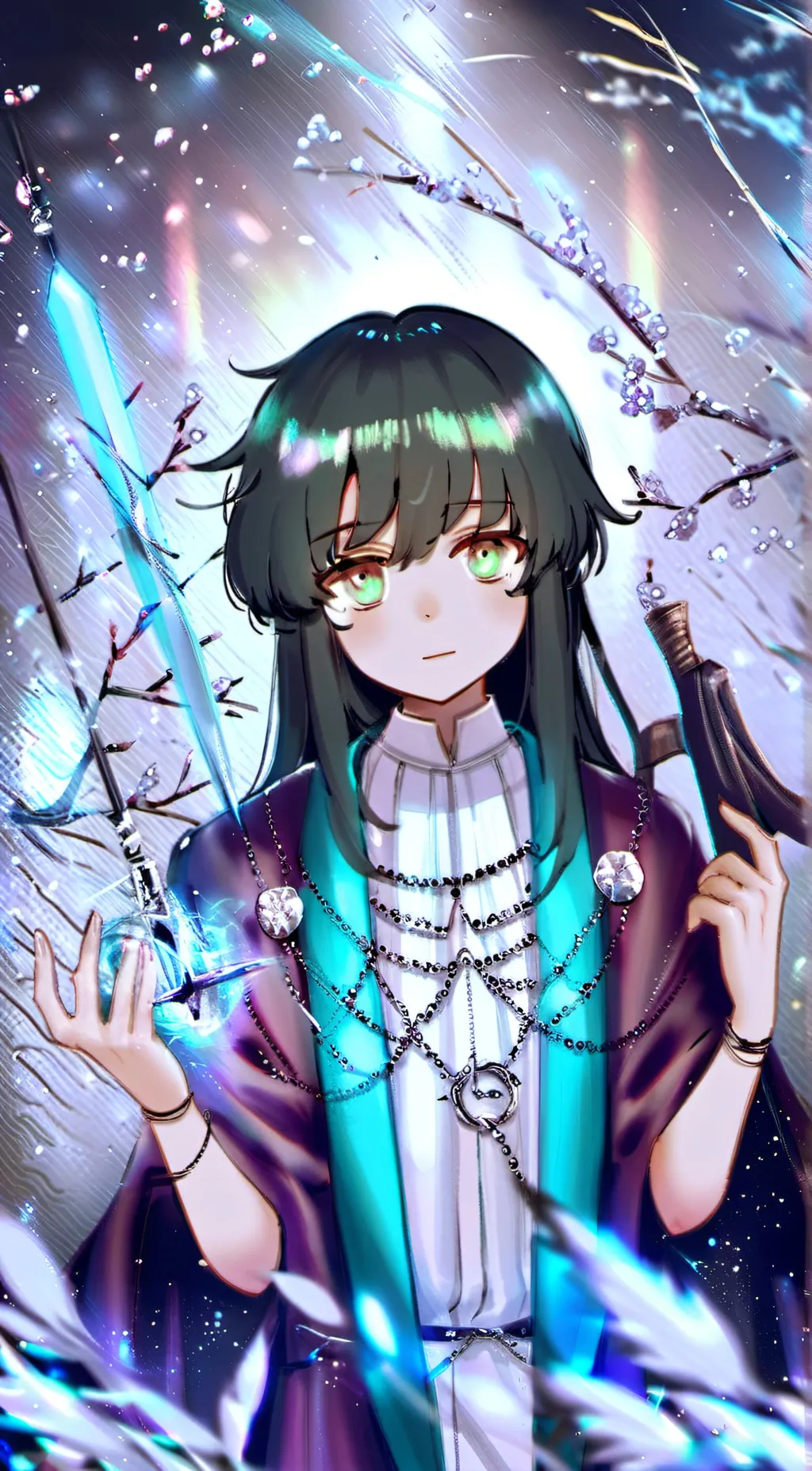 ai character: kny background