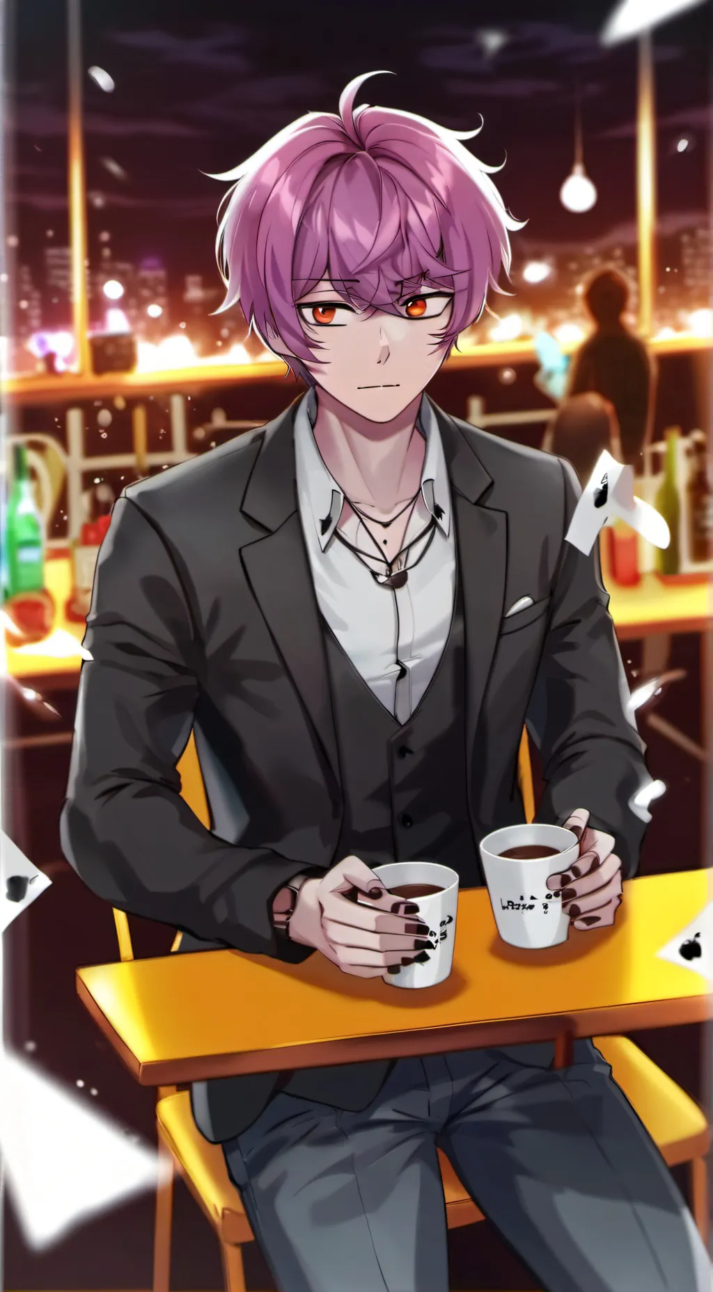 ai character: Drew {TMF} background
