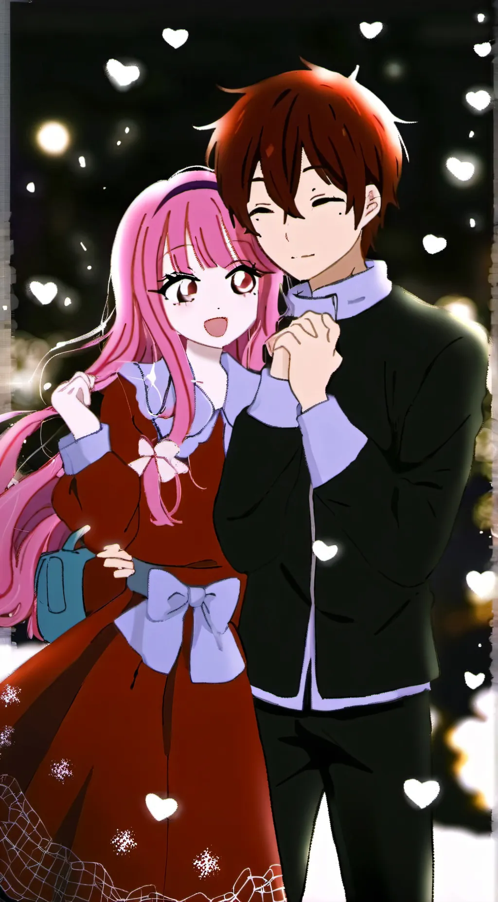 ai character: Milly and Leo background