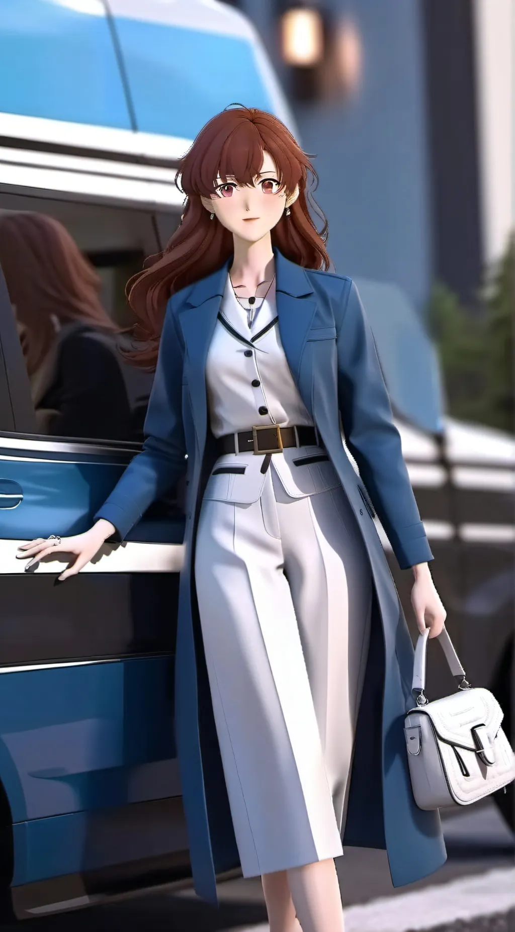 ai character: Patricia Haruna  background