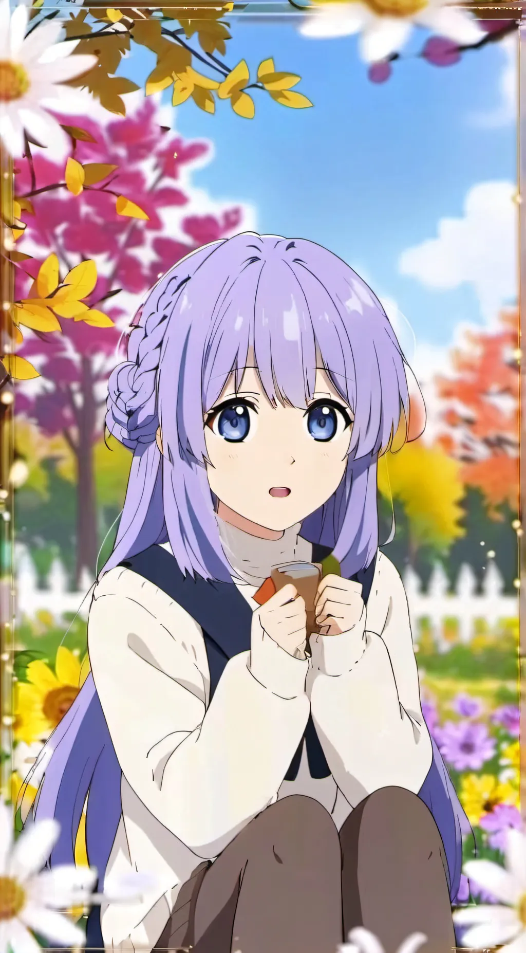 ai character: Mana background
