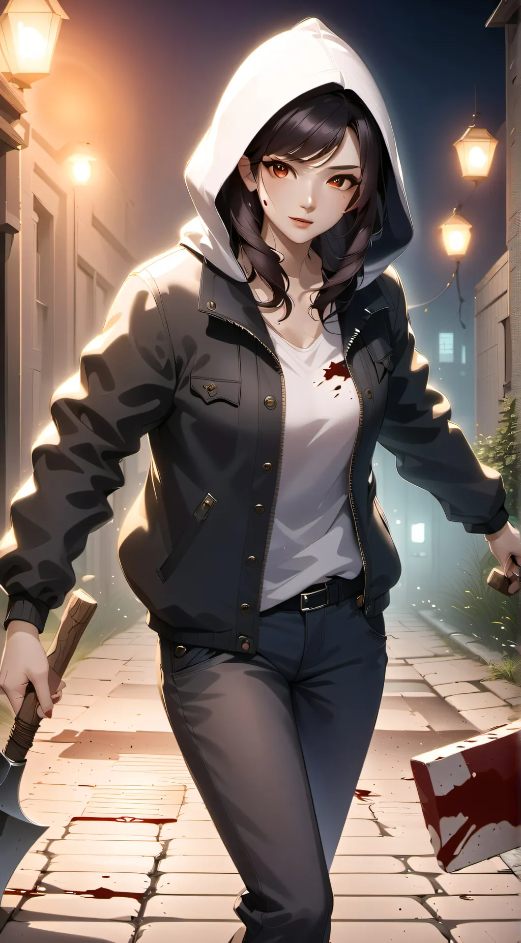 ai character: ??? background
