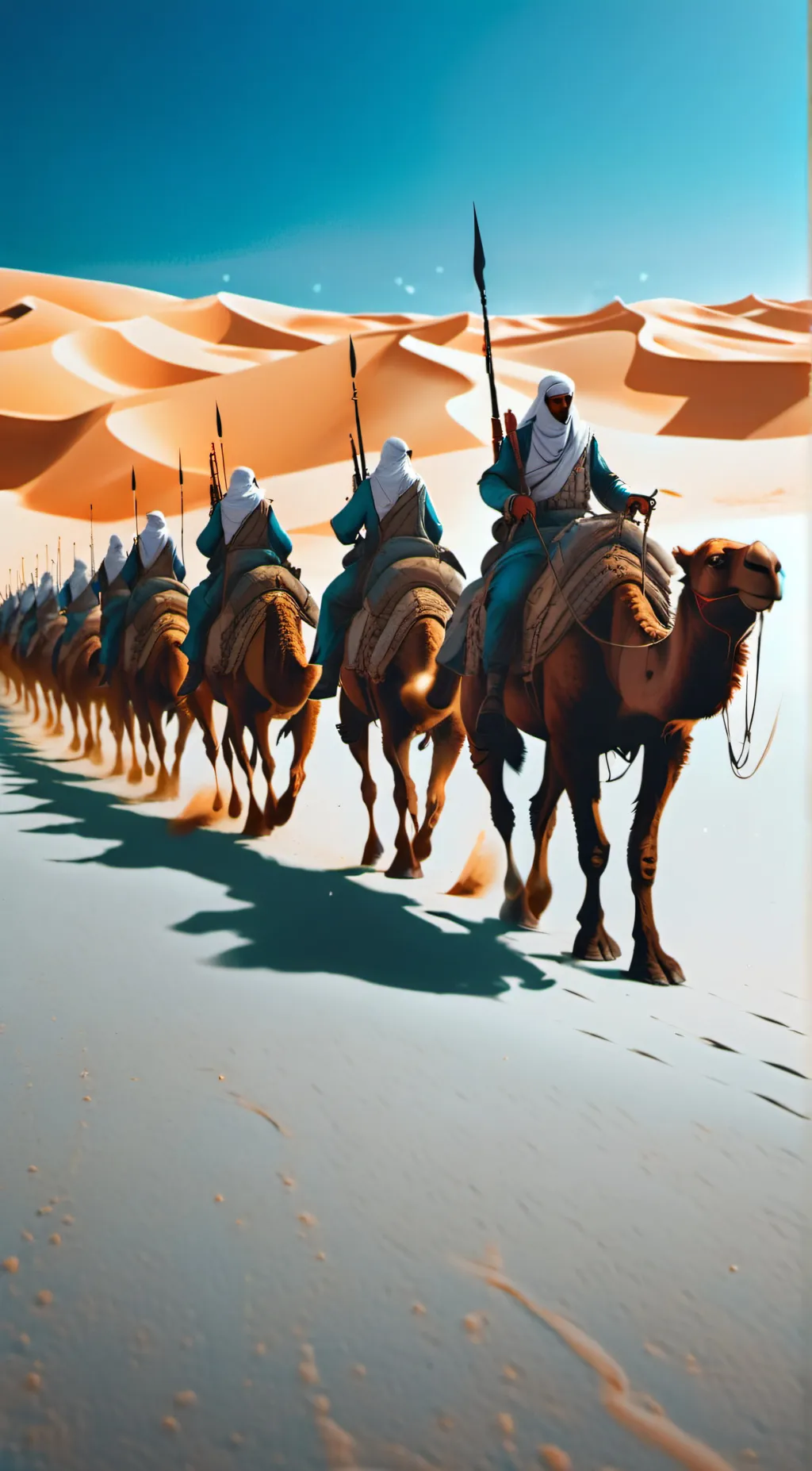ai character: Camel Army background