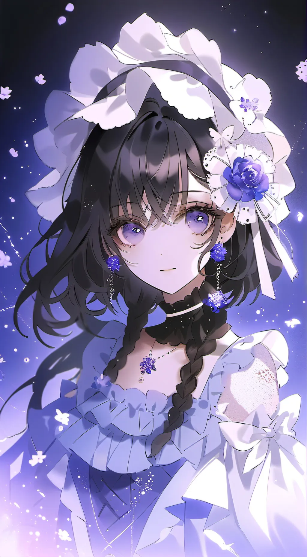 ai character: moonlight  background