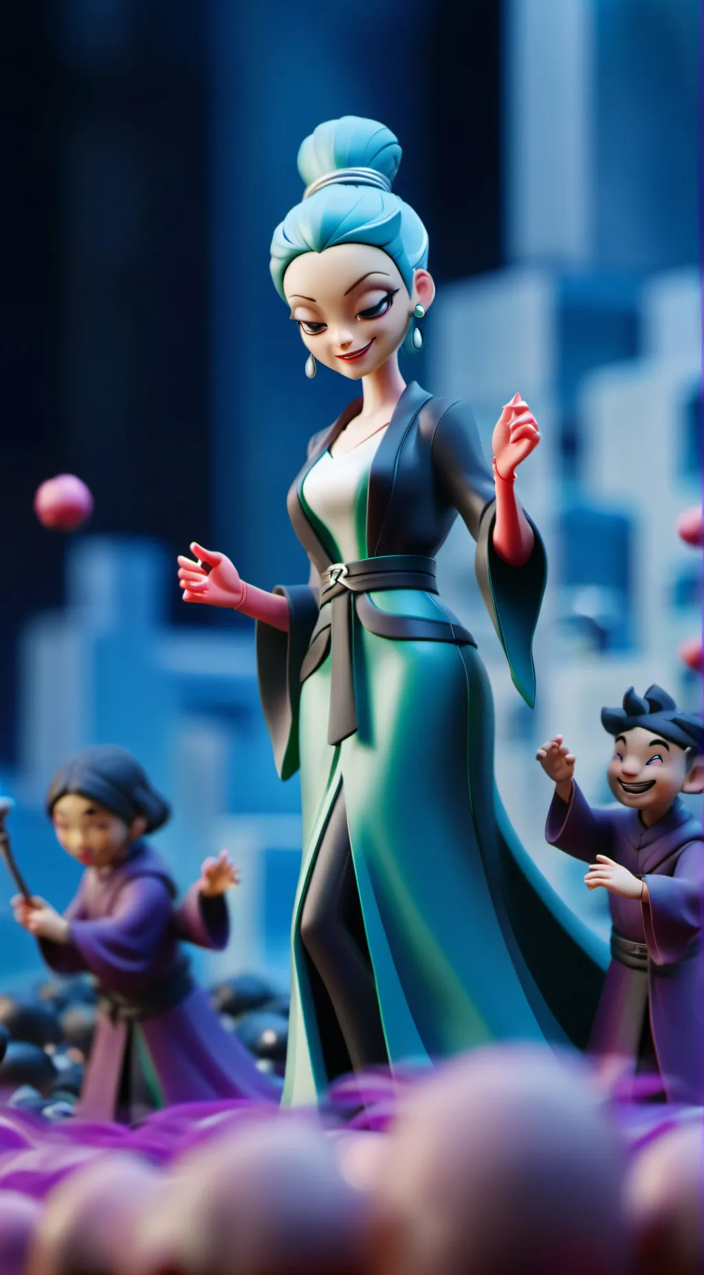 ai character: Evil mo.ther  background