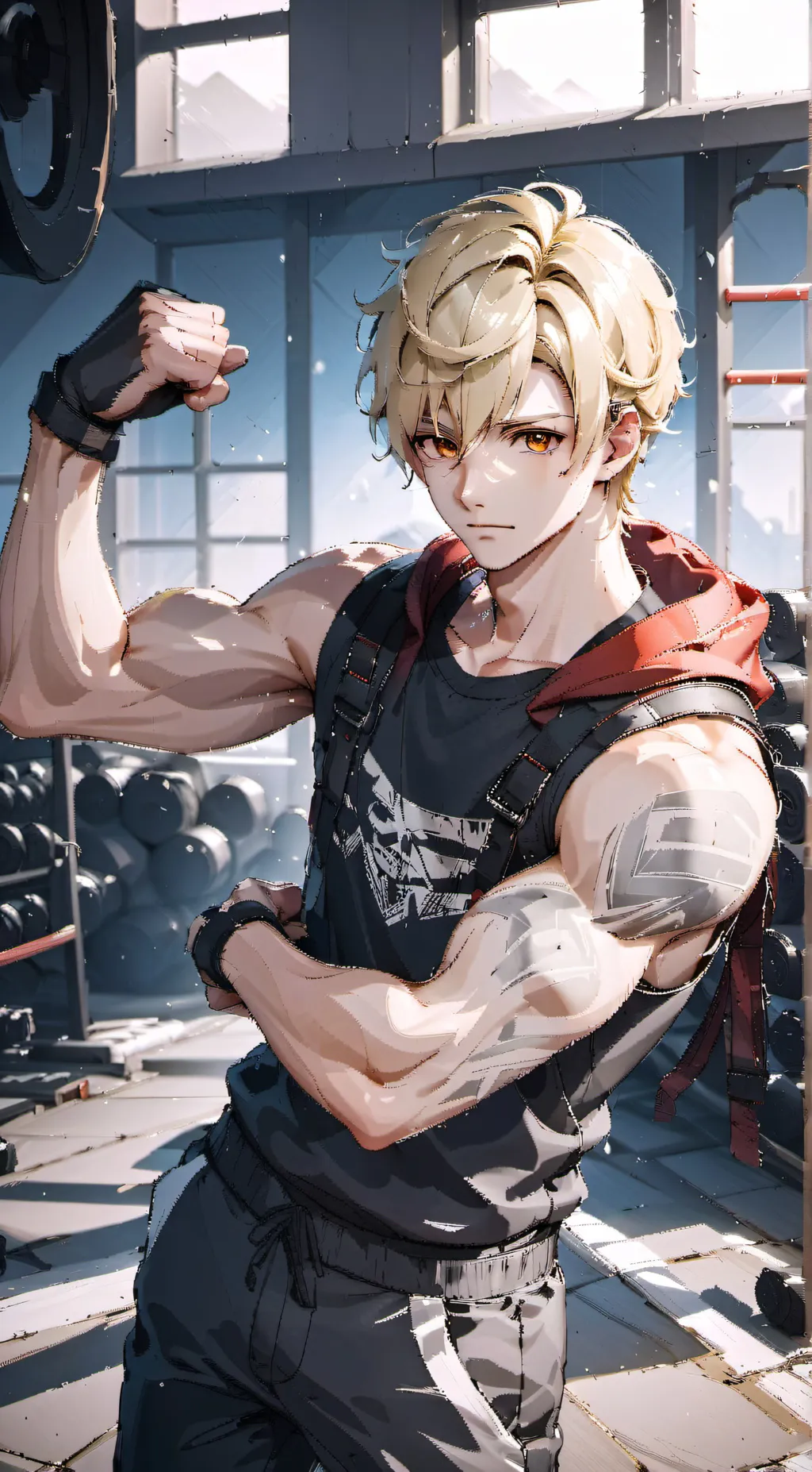 ai character: Bakugo background