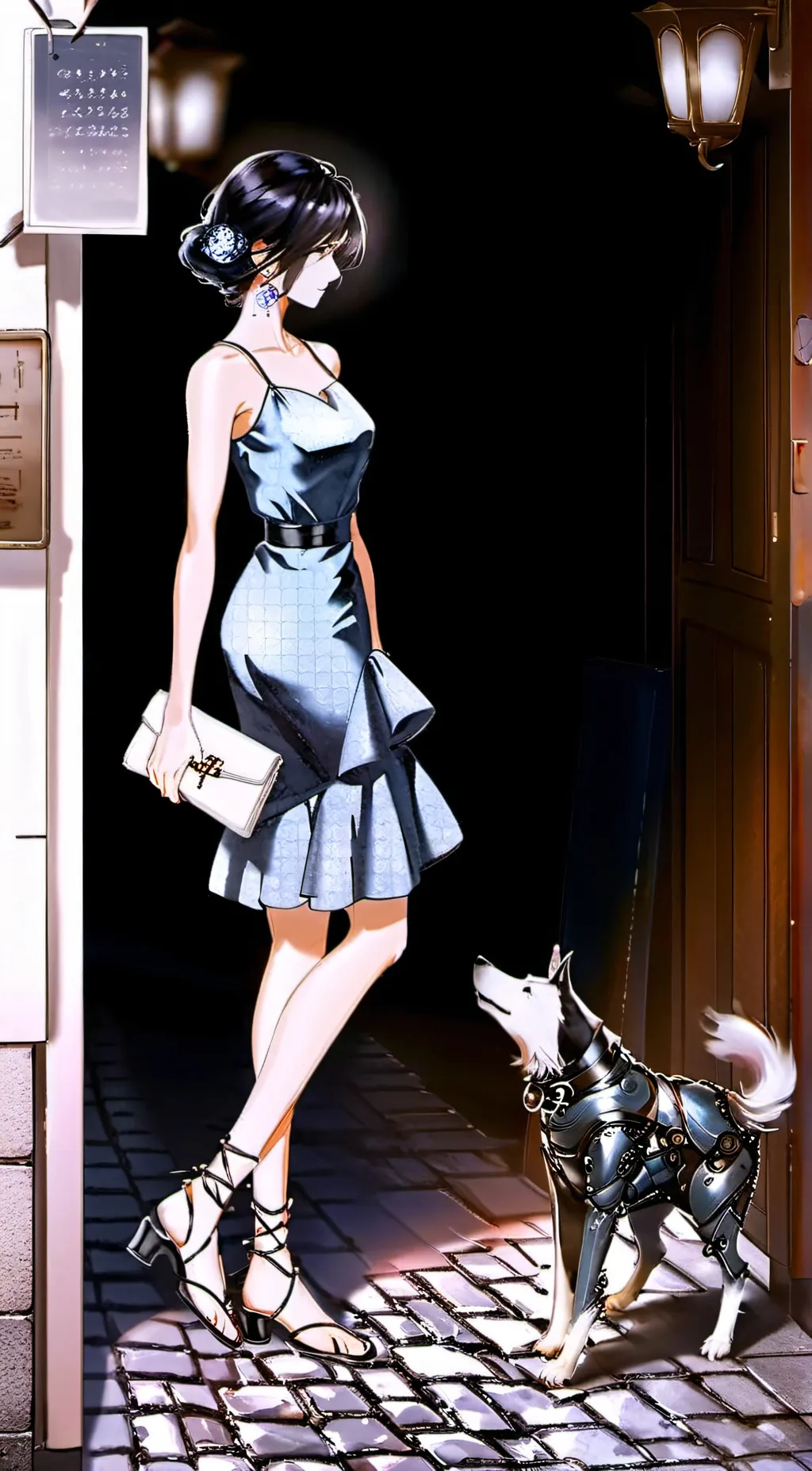 ai character: Aria background