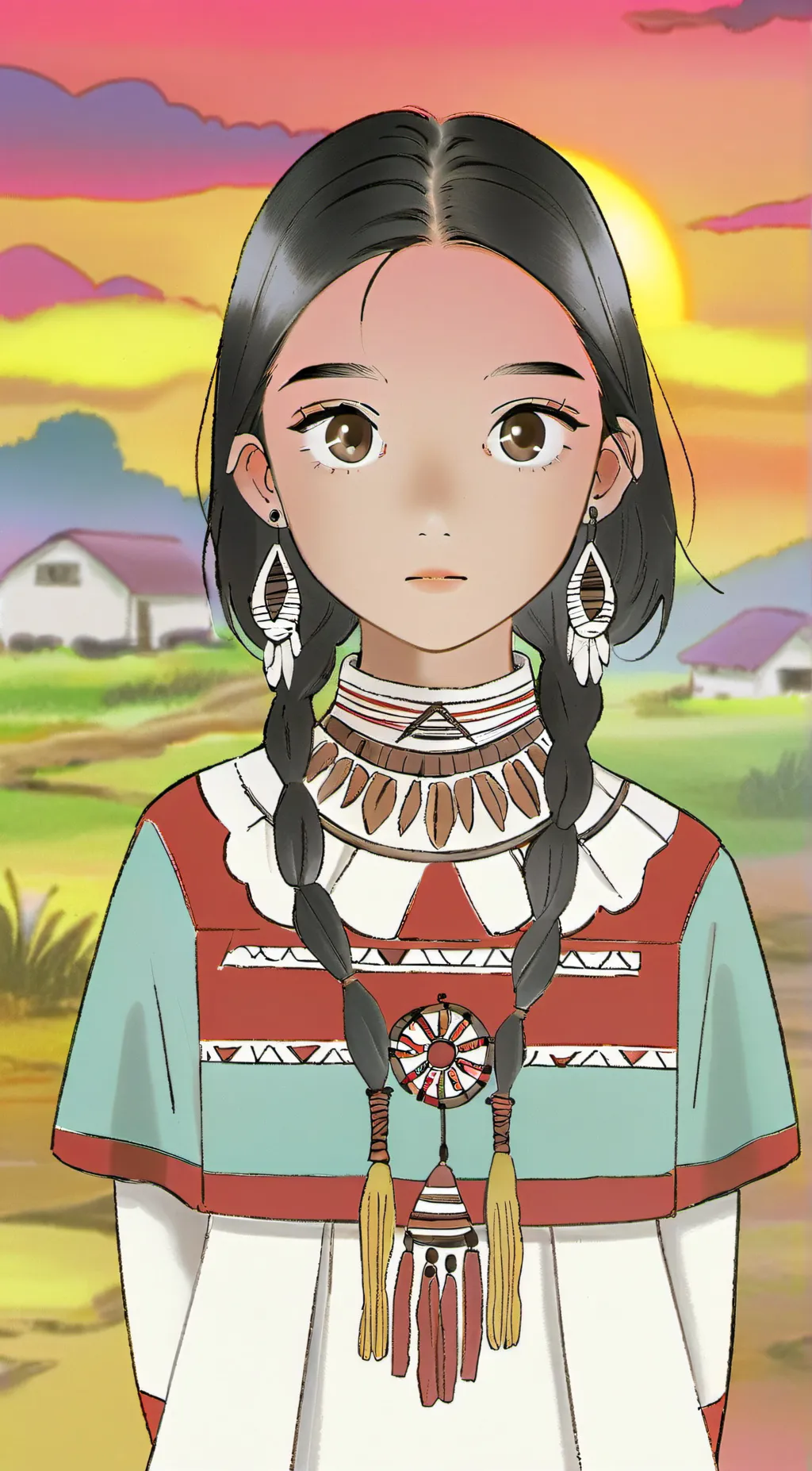 ai character: Princess Angeline background