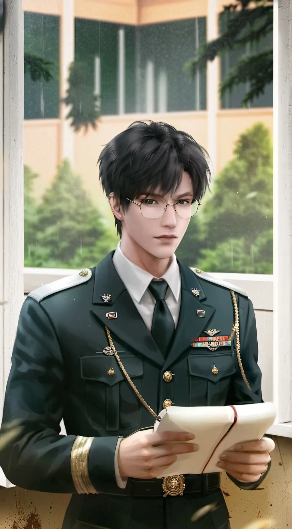 ai character: Hard Core Soldier background
