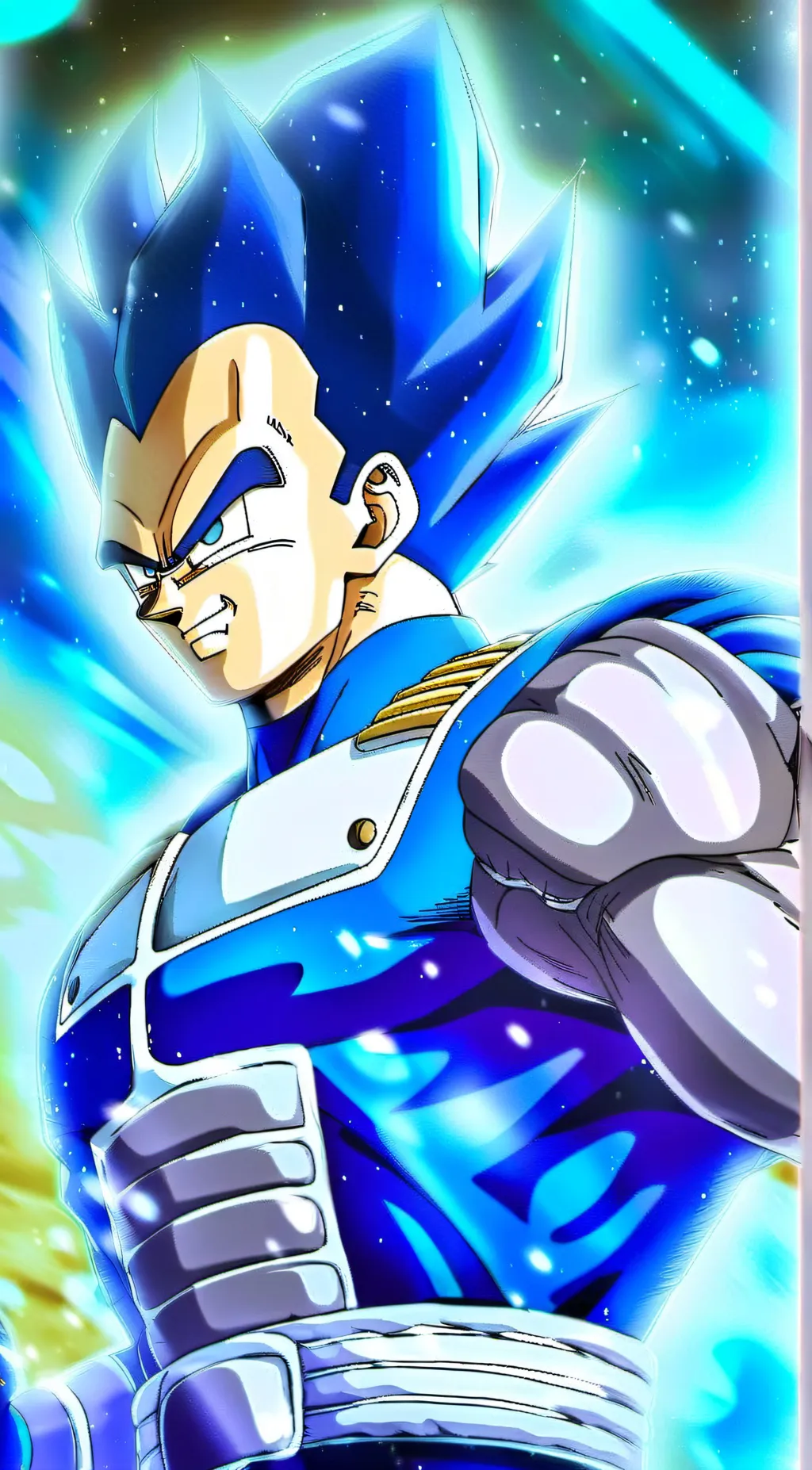 ai character: Vegeta background