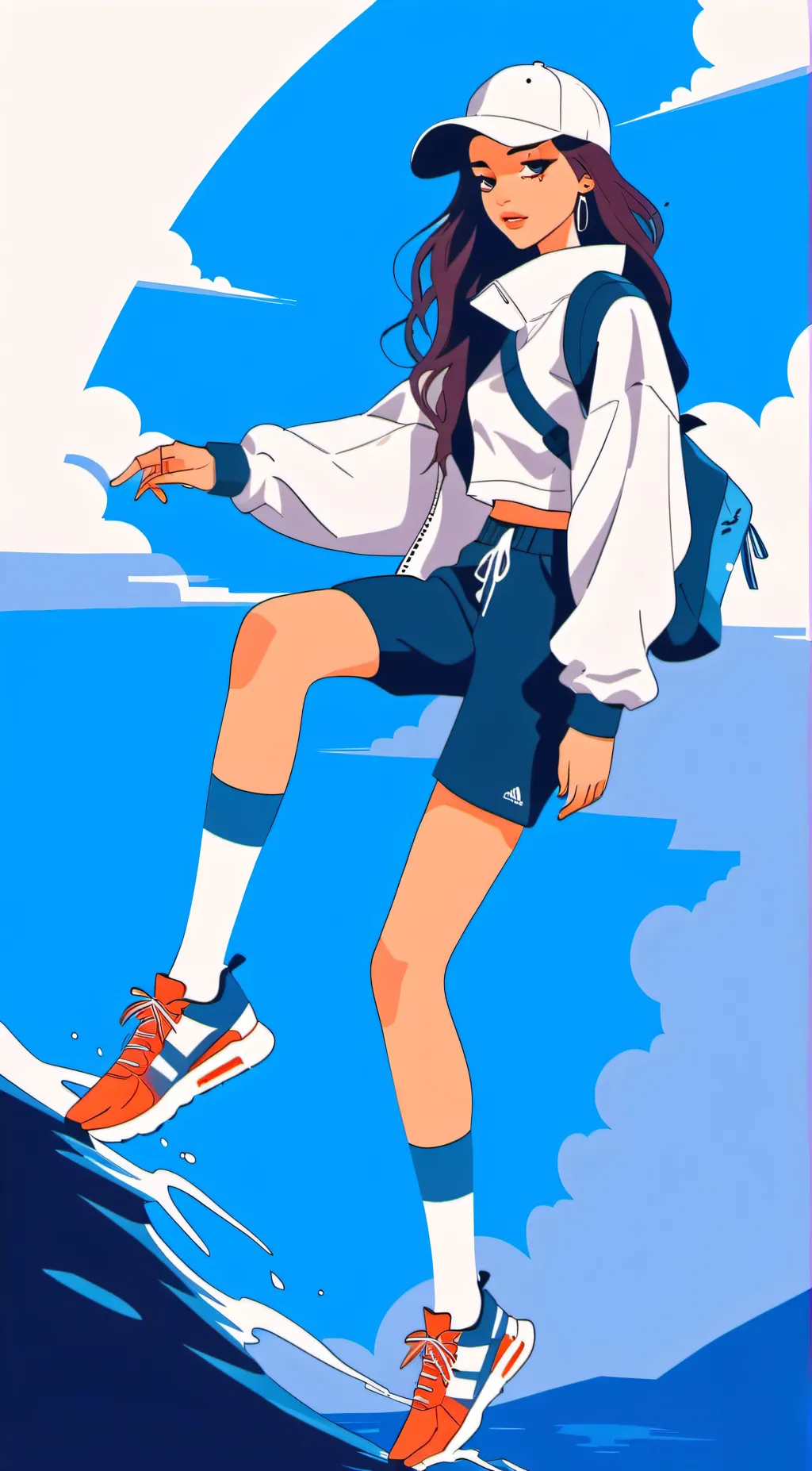 ai character: HIKE GONE WRONG!?  background
