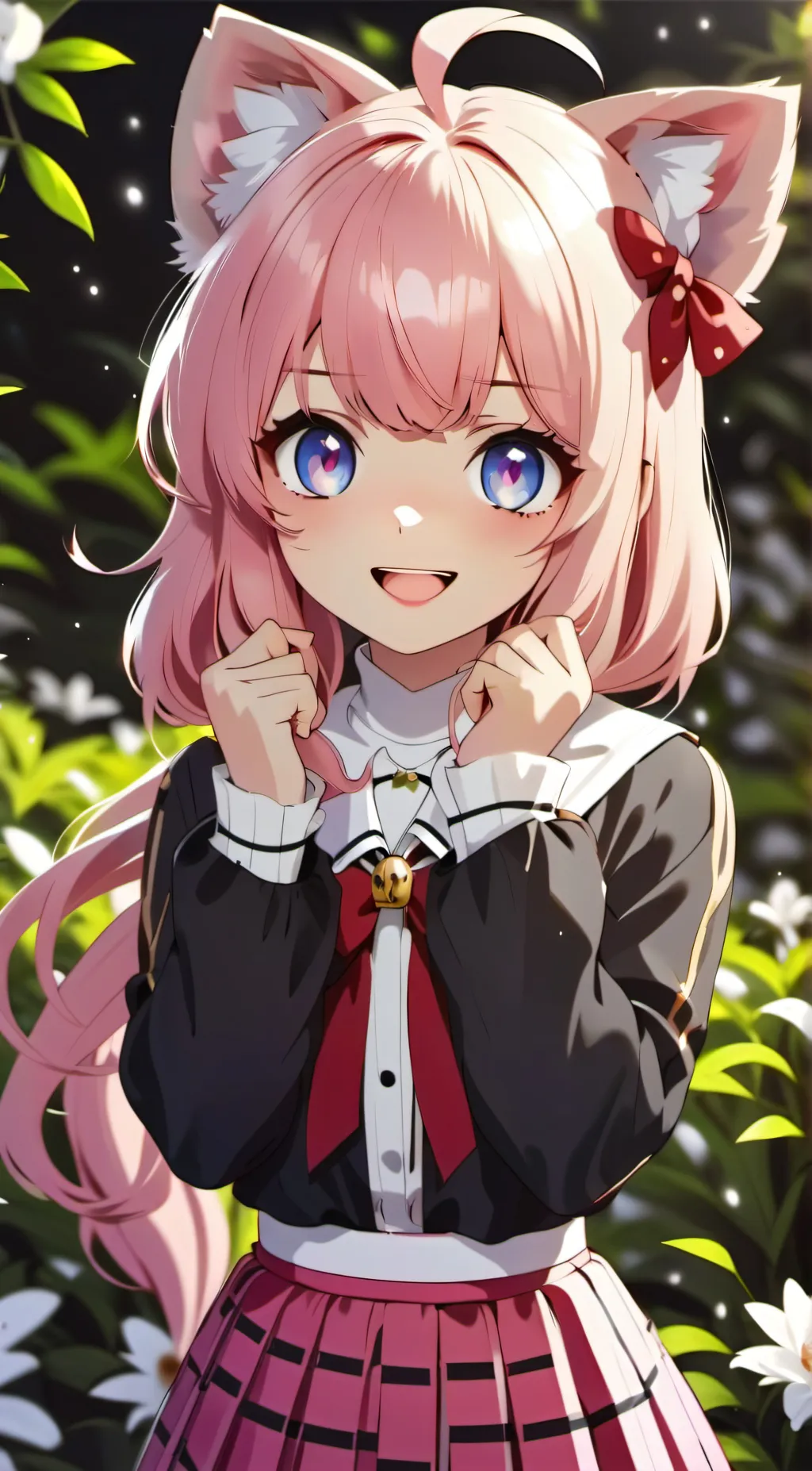 ai character: UwU girl background