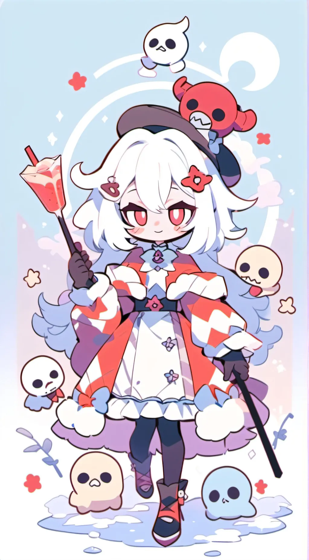 ai character: hi background