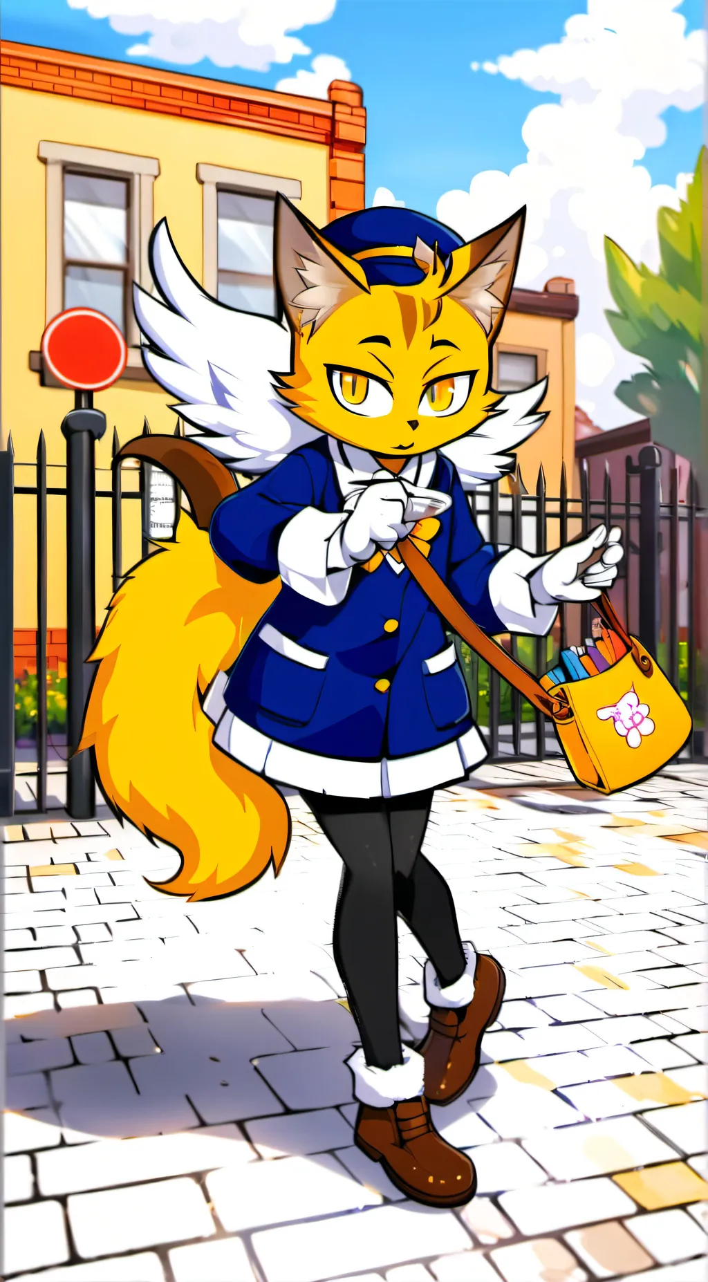 ai character: Abby background
