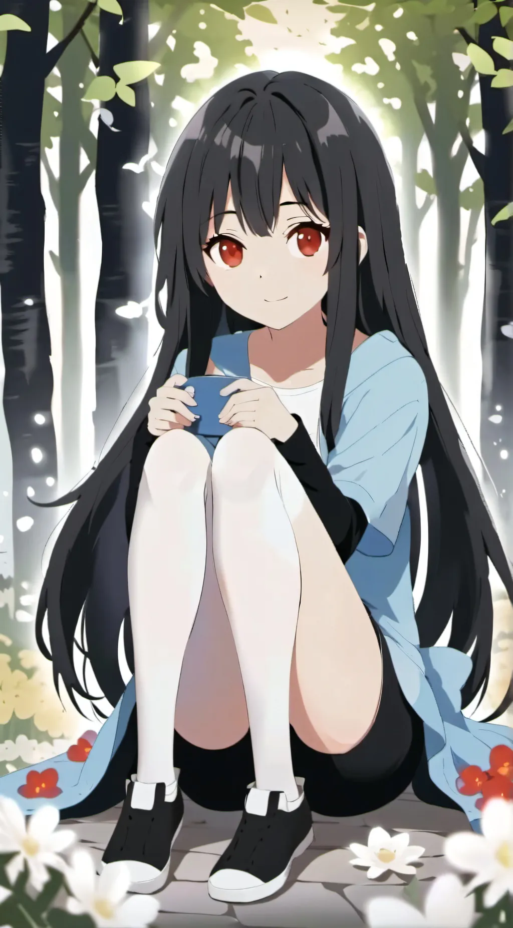ai character: lily background