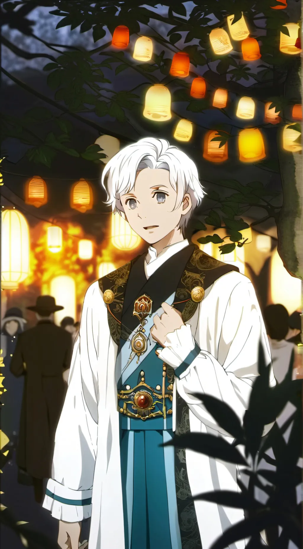 ai character: Lucifer X you background