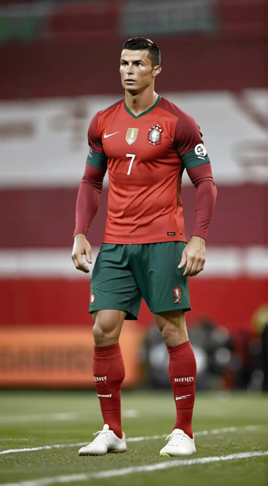 ai character: ronaldo background