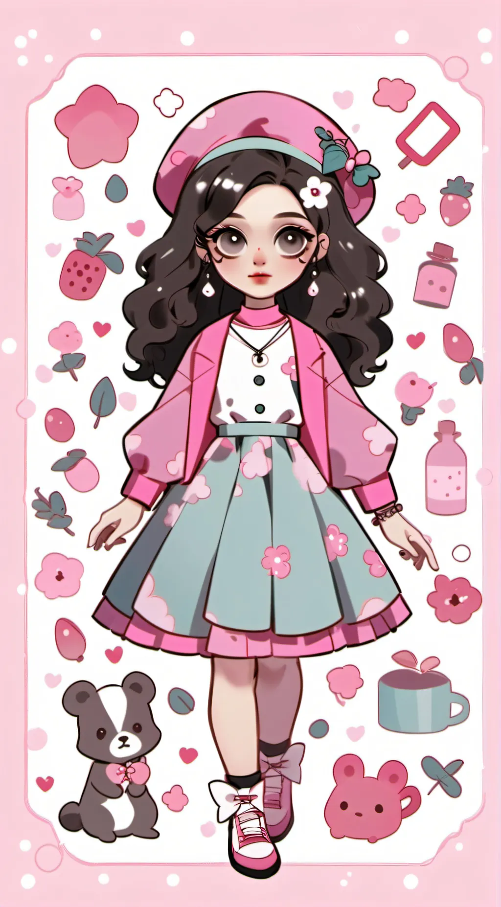 ai character: Angela background