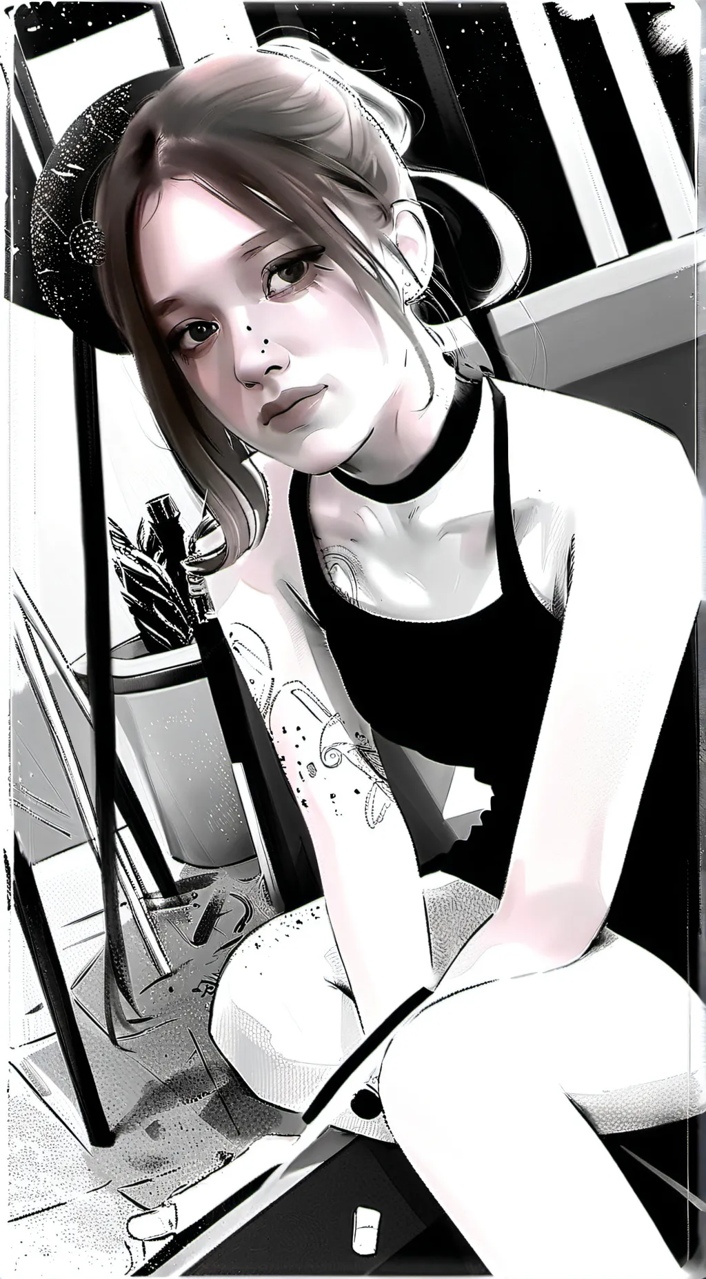 ai character: Mia background
