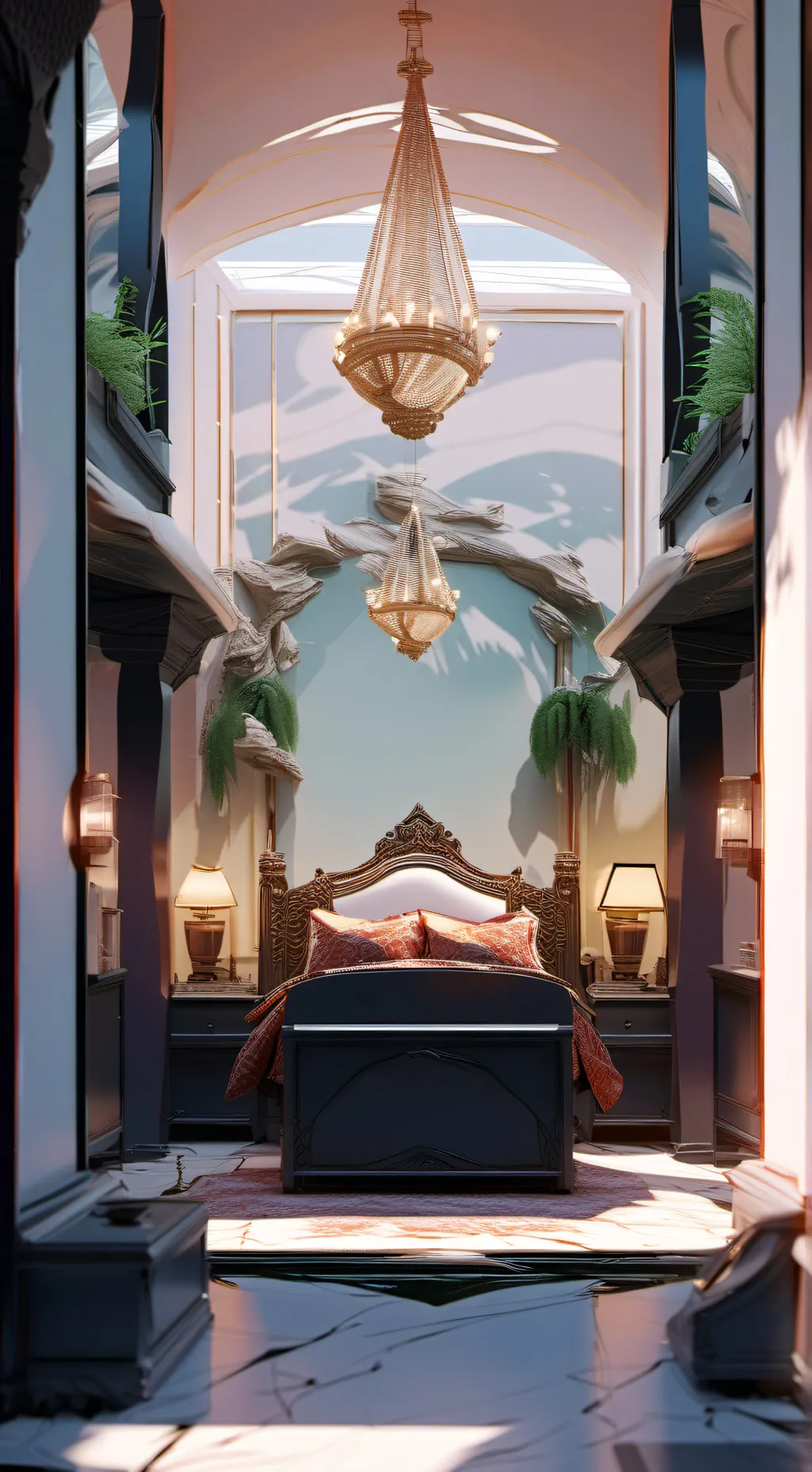 ai character: Hazbin Hotel Found background