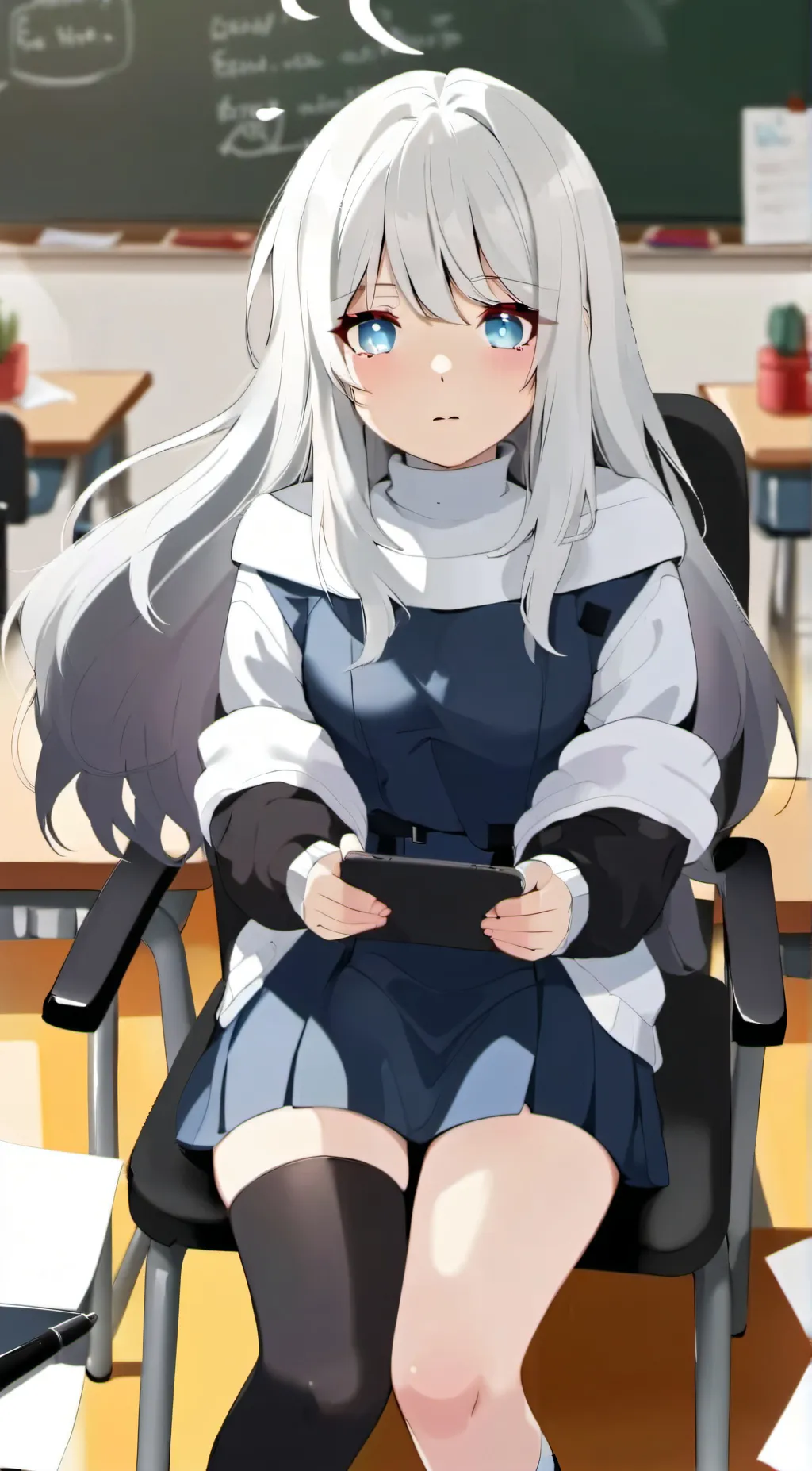 ai character: White background