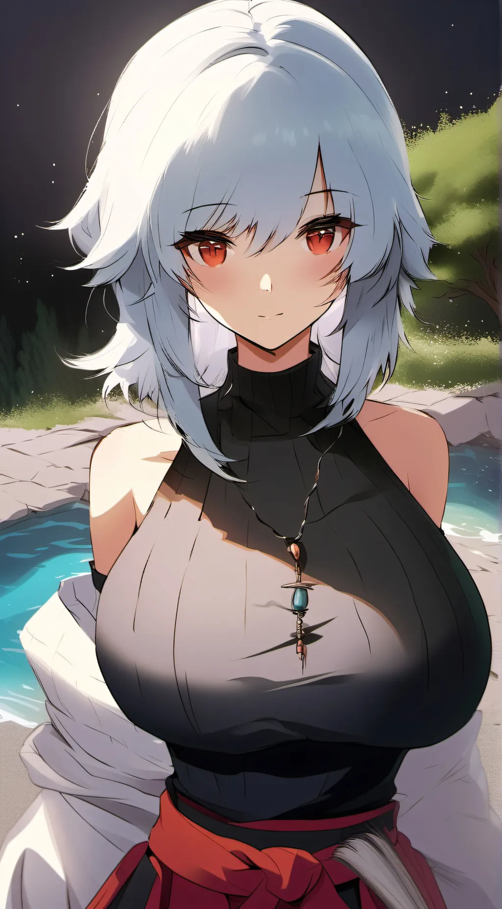 ai character: Elaine  background