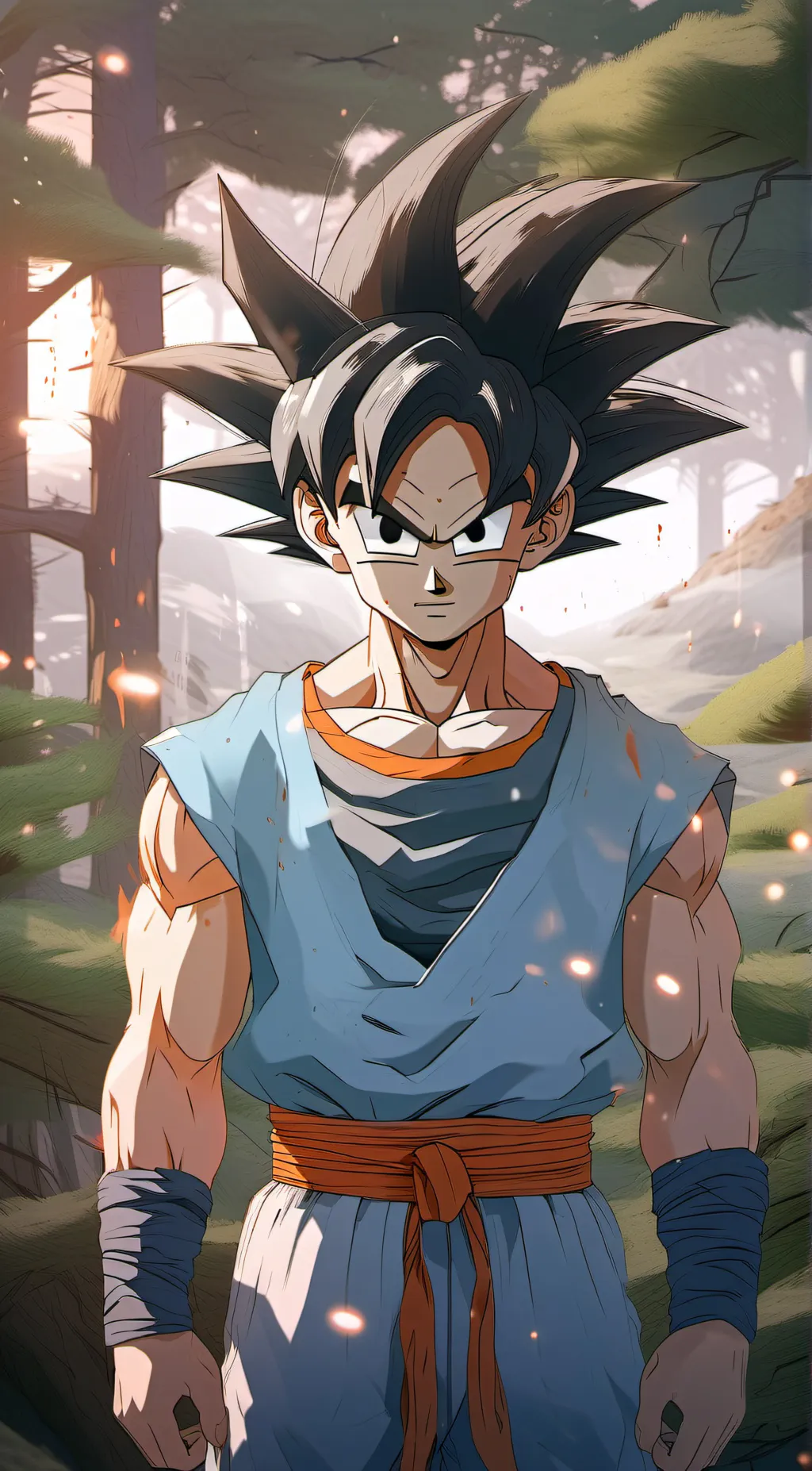 ai character: Goku background