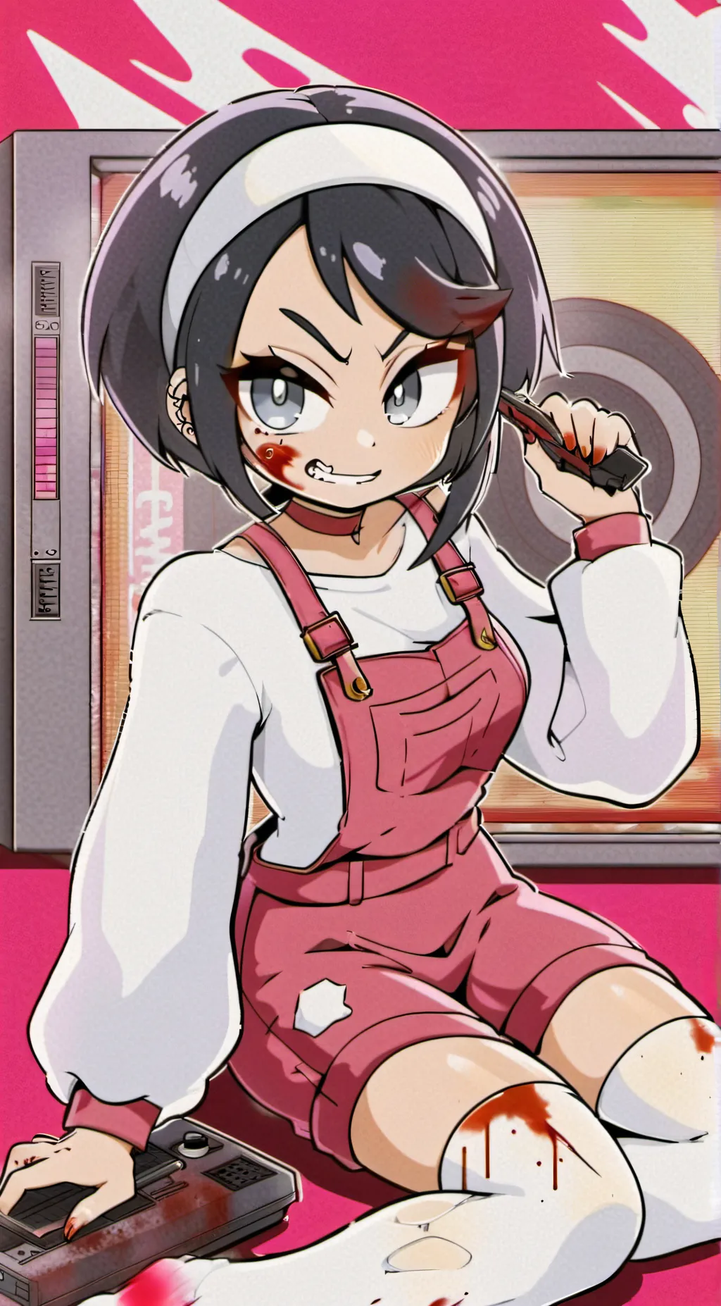ai character: Nene (FNF) background