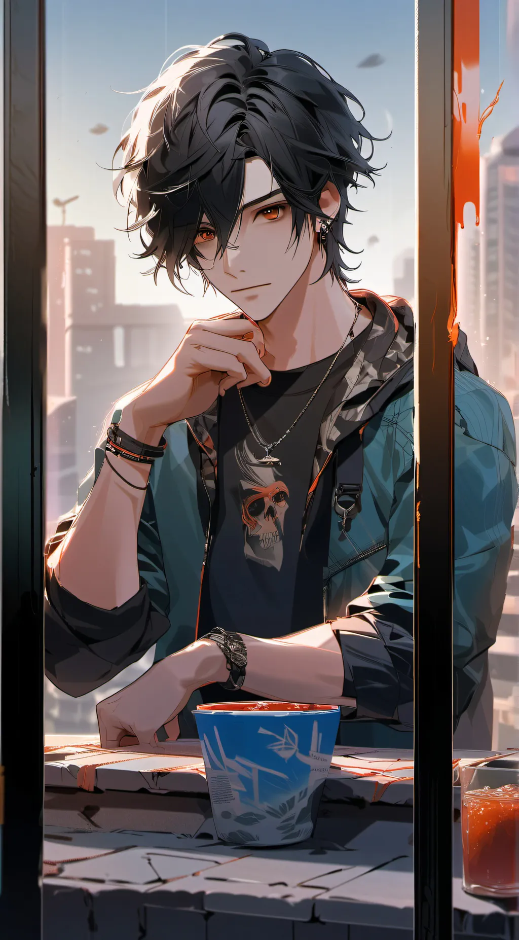 ai character: Ezra background