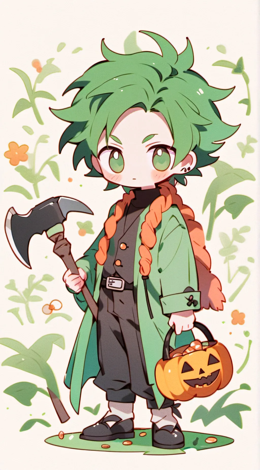 ai character: MHA (Tiny!) background
