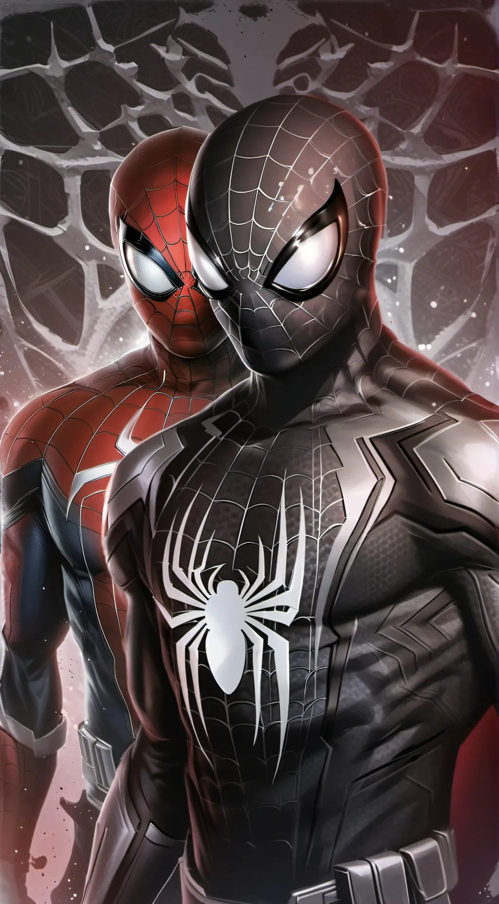 ai character: Spiderman (s) background