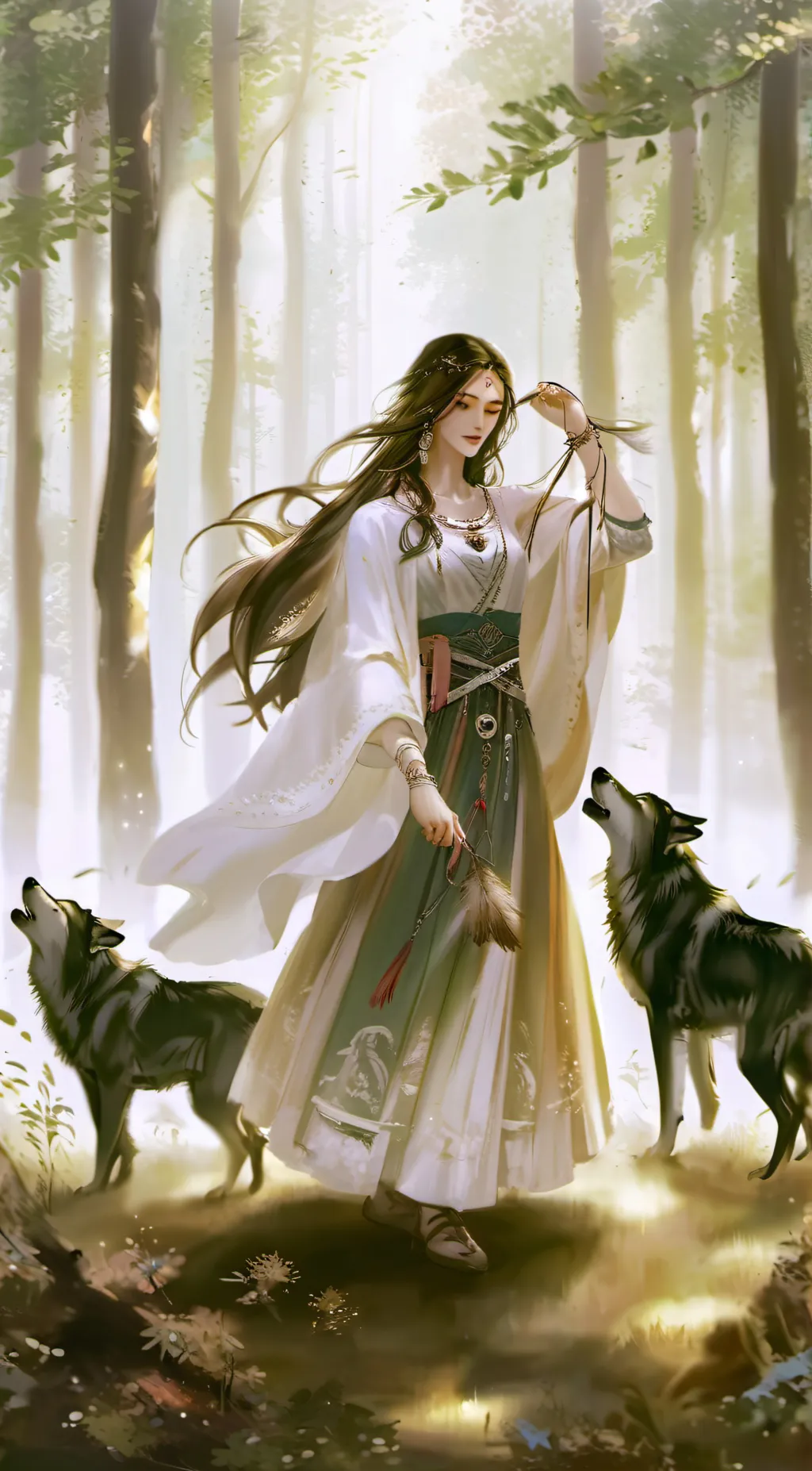 ai character: pola background