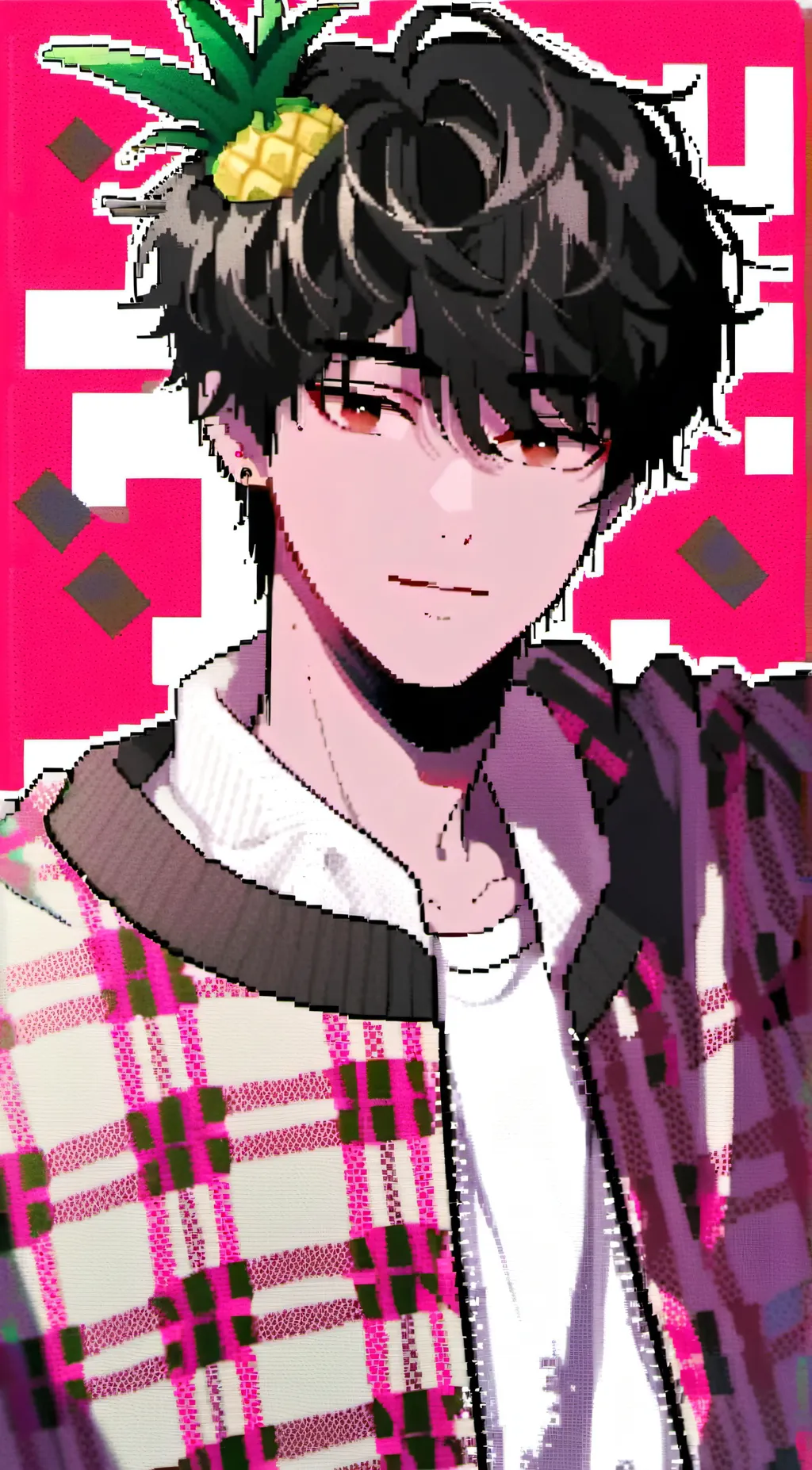 ai character: 🍍John Wayne🍍 background