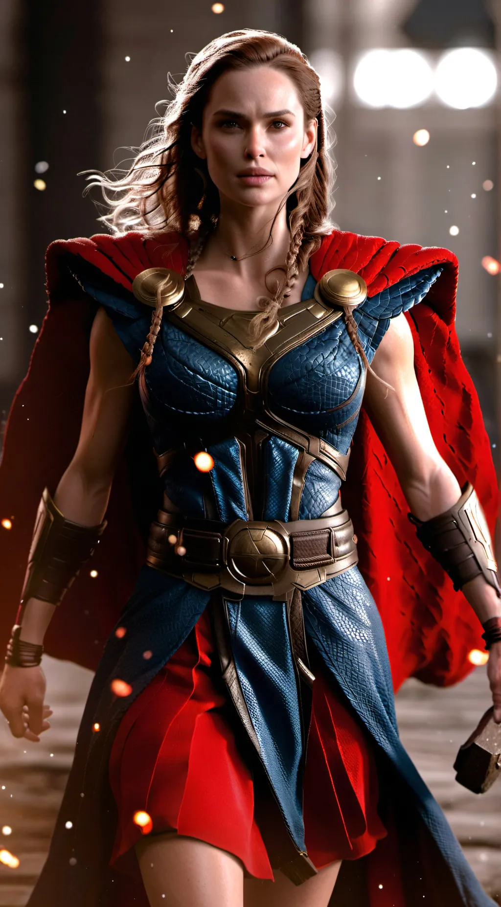 ai character: Mighty Thor background