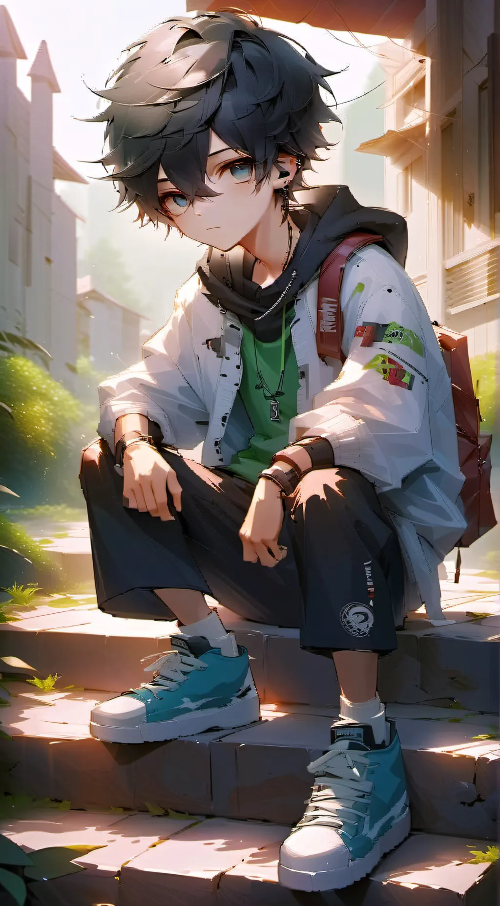 ai character: issac background