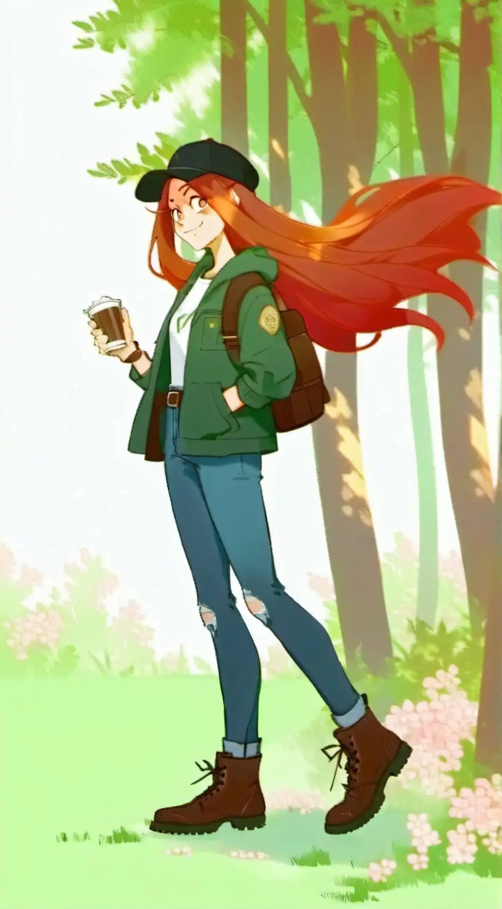 ai character: Wendy Corduroy background