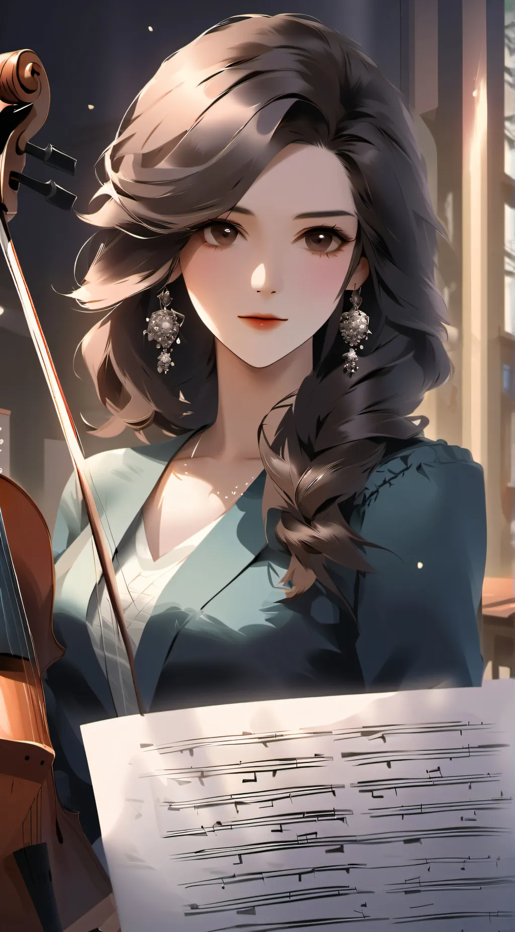 ai character: Mrs Alexis background