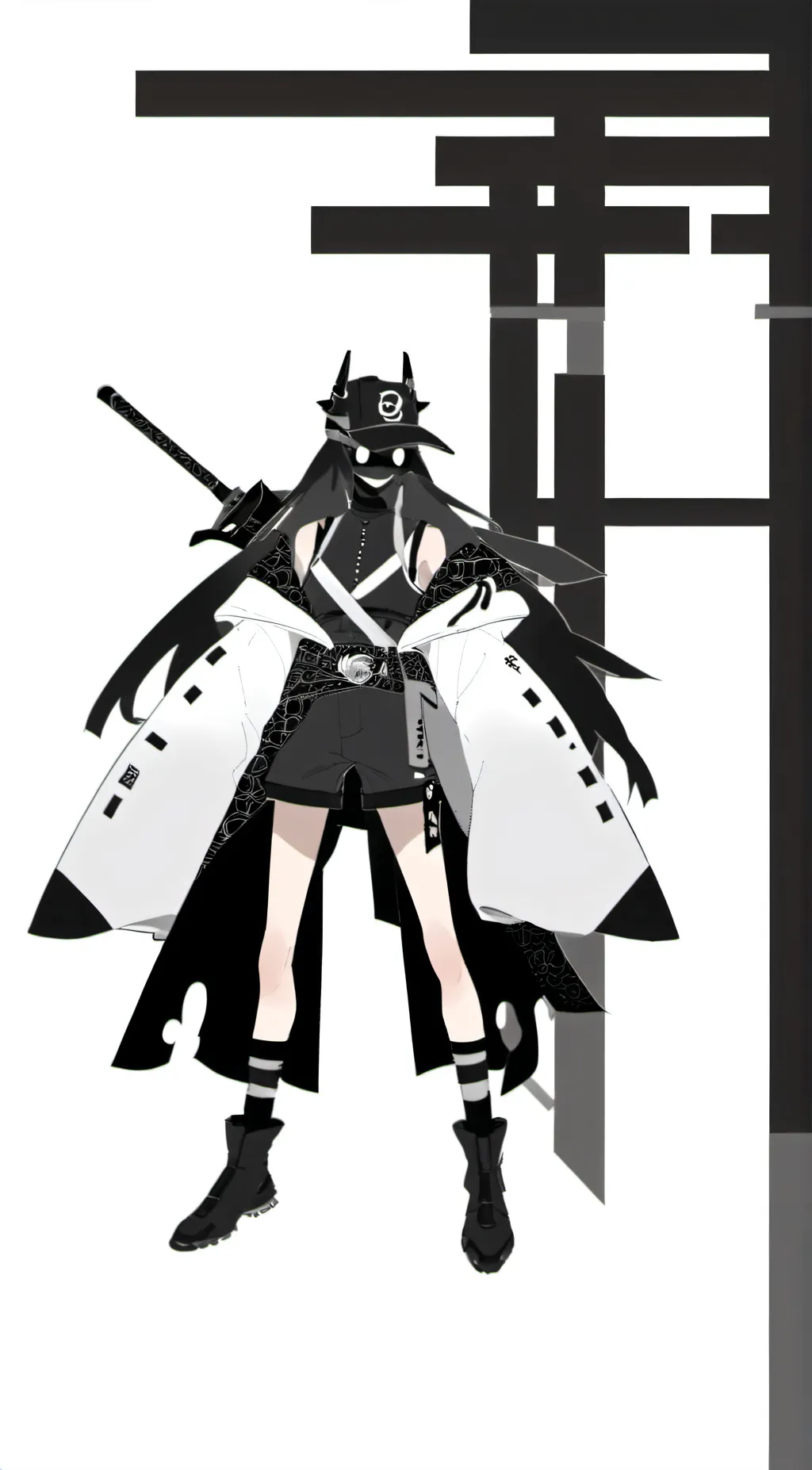 ai character: Fundamental paper  background