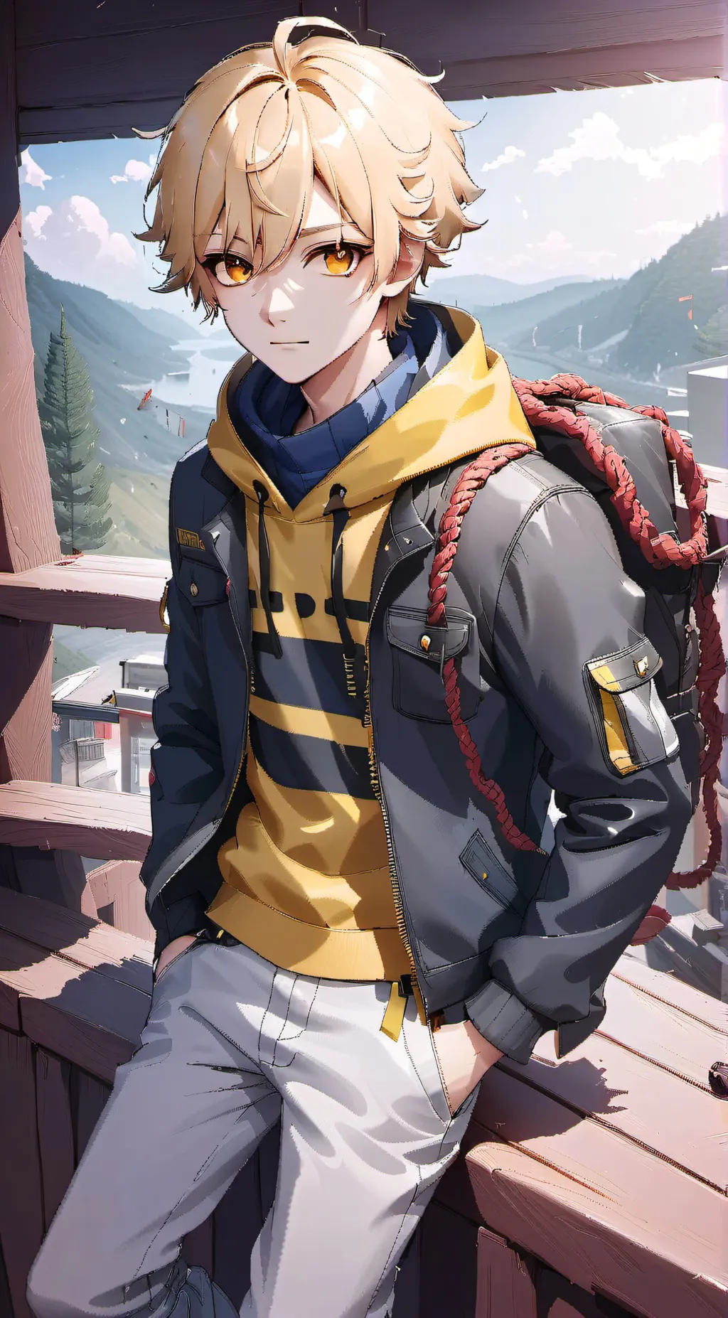 ai character: Toll background