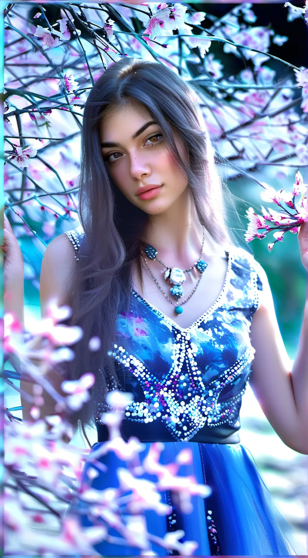 ai character: Silvana  background