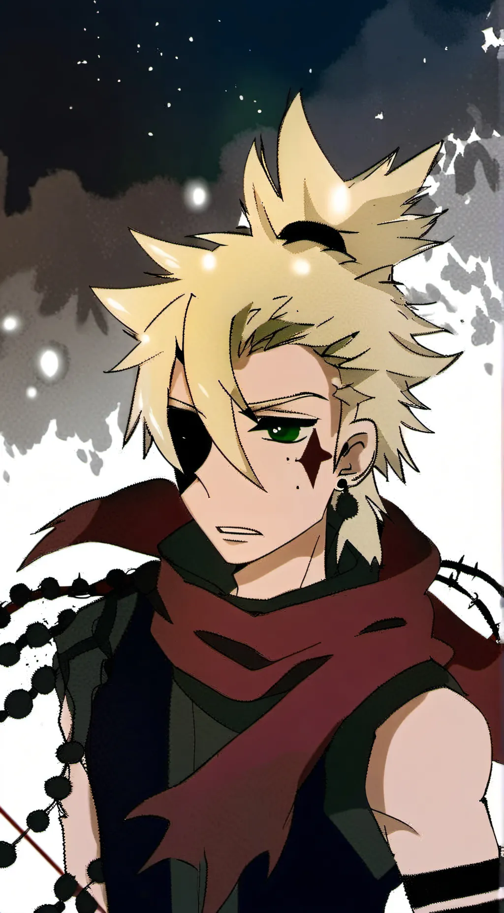 ai character: Daulobou  (oc) background