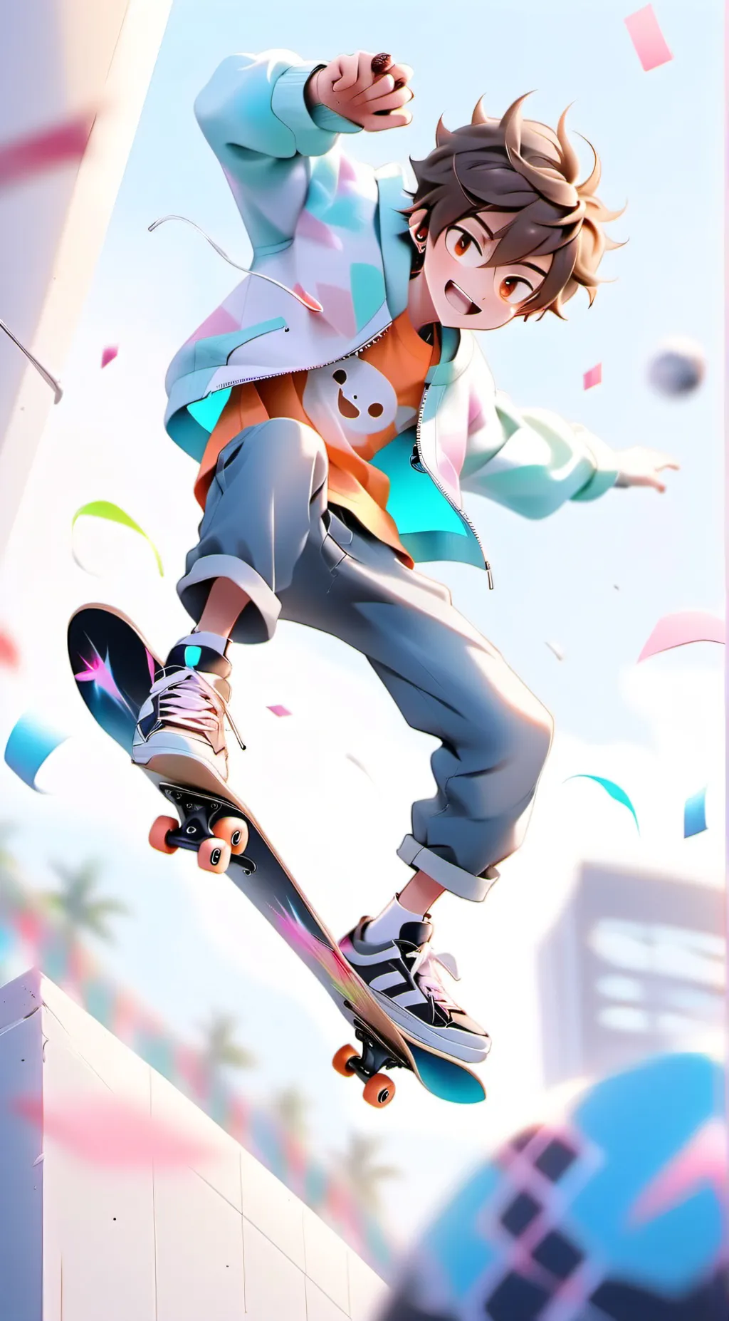 ai character: Charlie  background